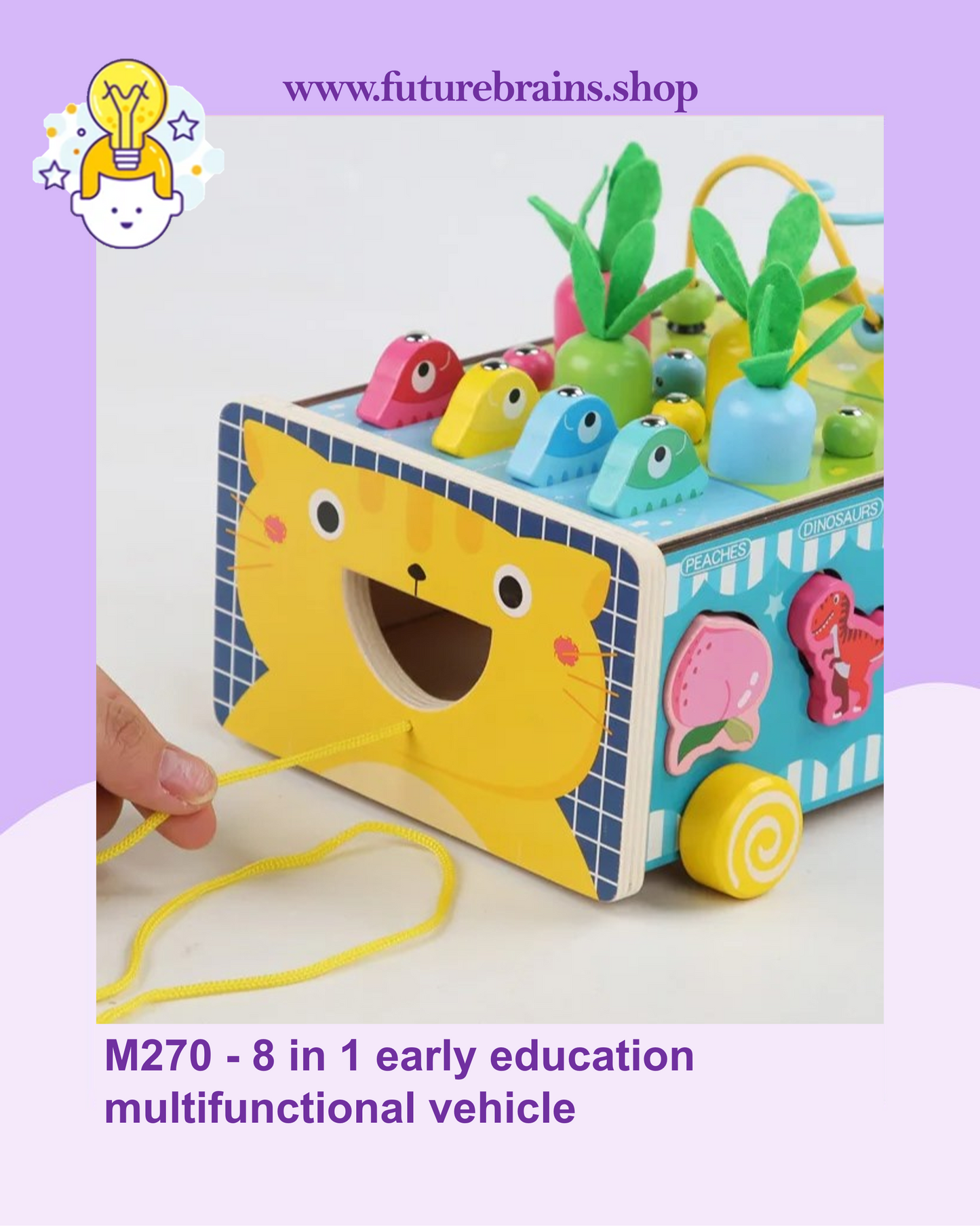 M270 - 8 in 1 early education multifunctional vehicle