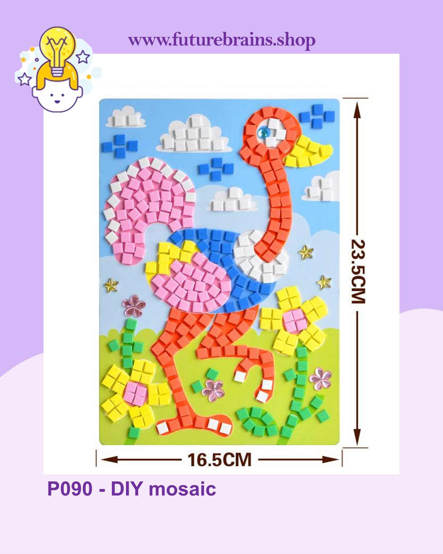 P090 - DIY mosaic (buy 5 and get 5% off)