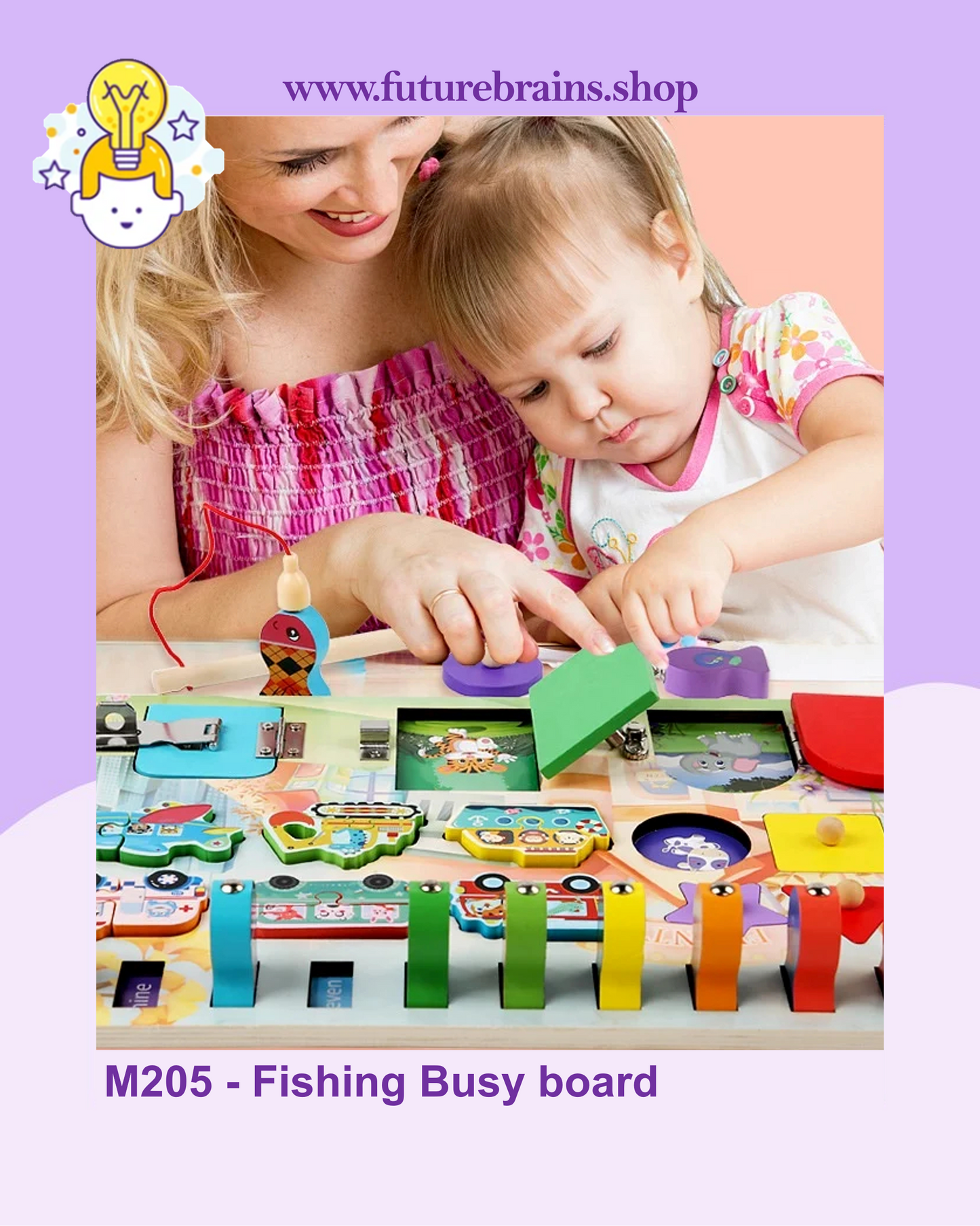 M205 - Fishing Busy board