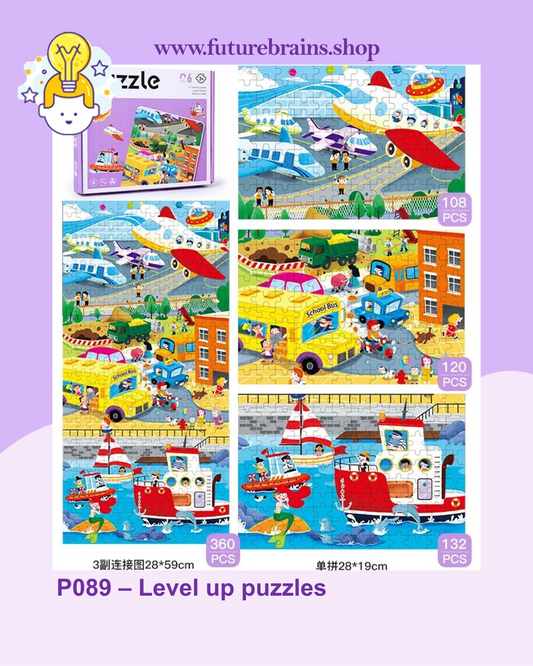 P089 - Level up puzzles - Traffic (level 6)