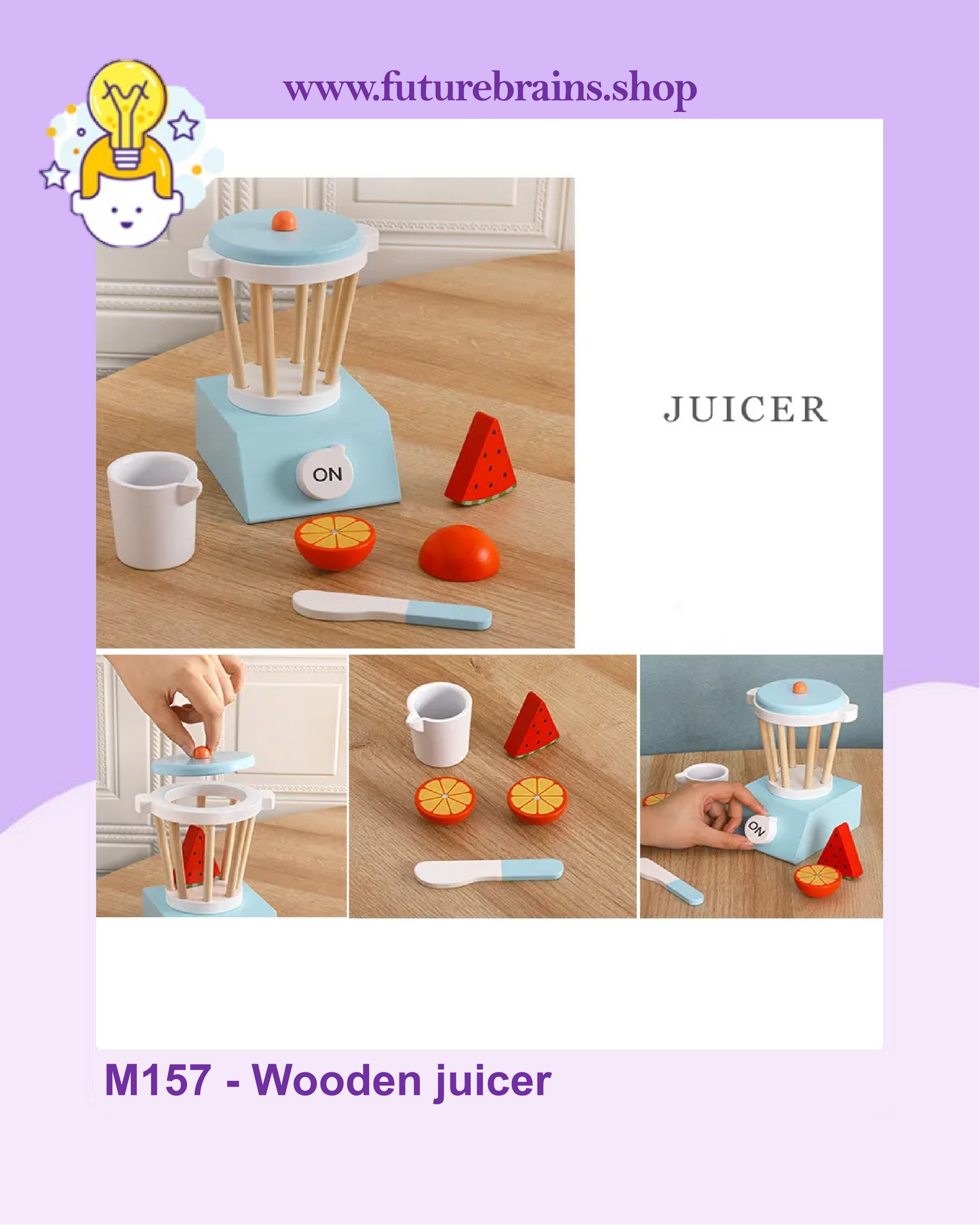M157 - Wooden juicer