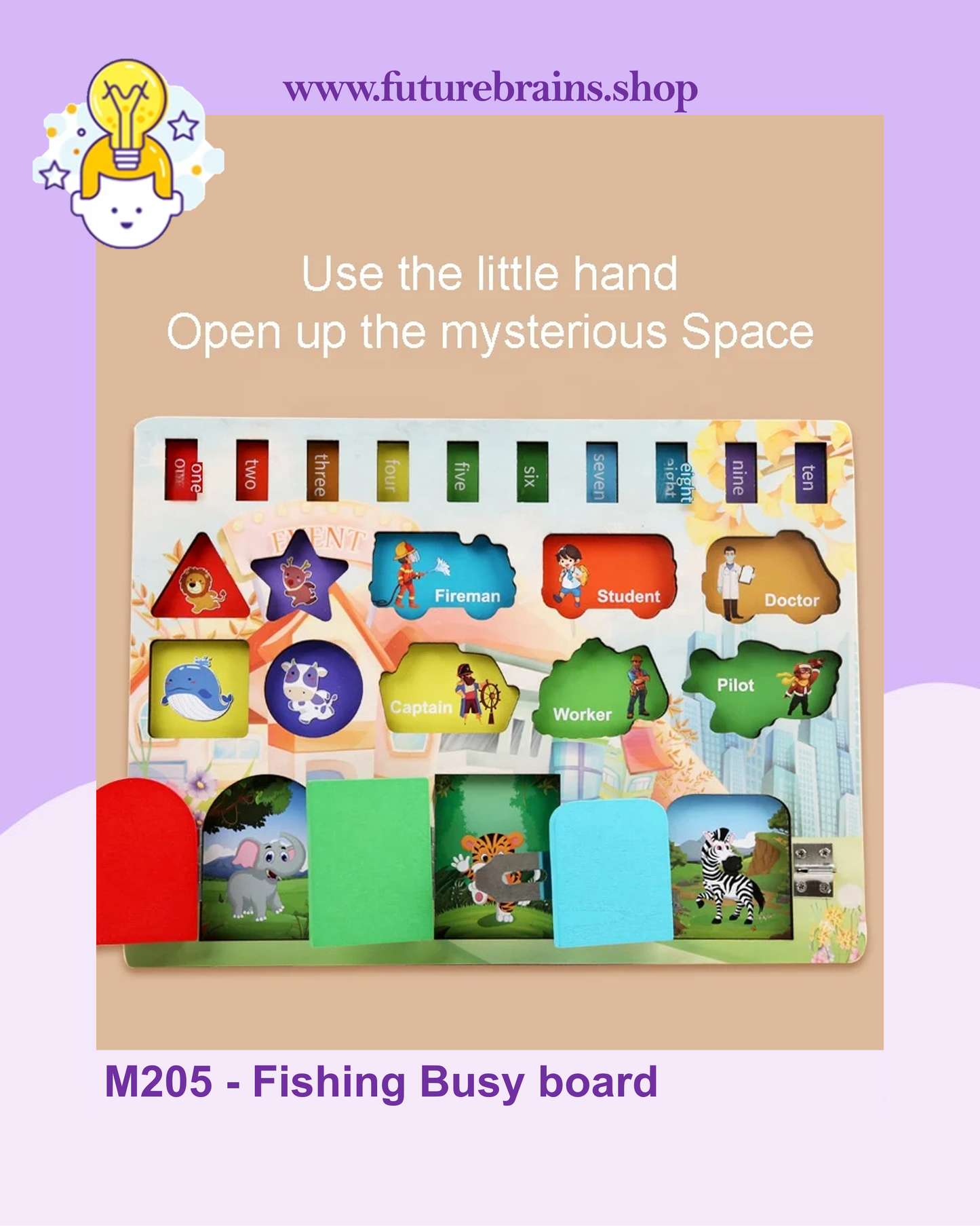 M205 - Fishing Busy board