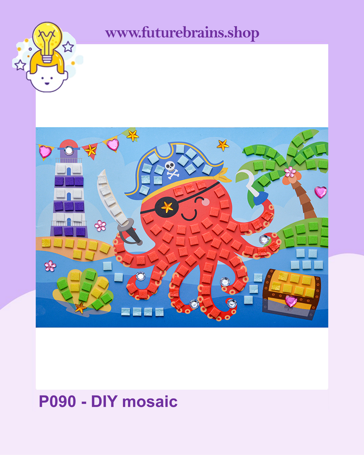 P090 - DIY mosaic (buy 5 and get 5% off)