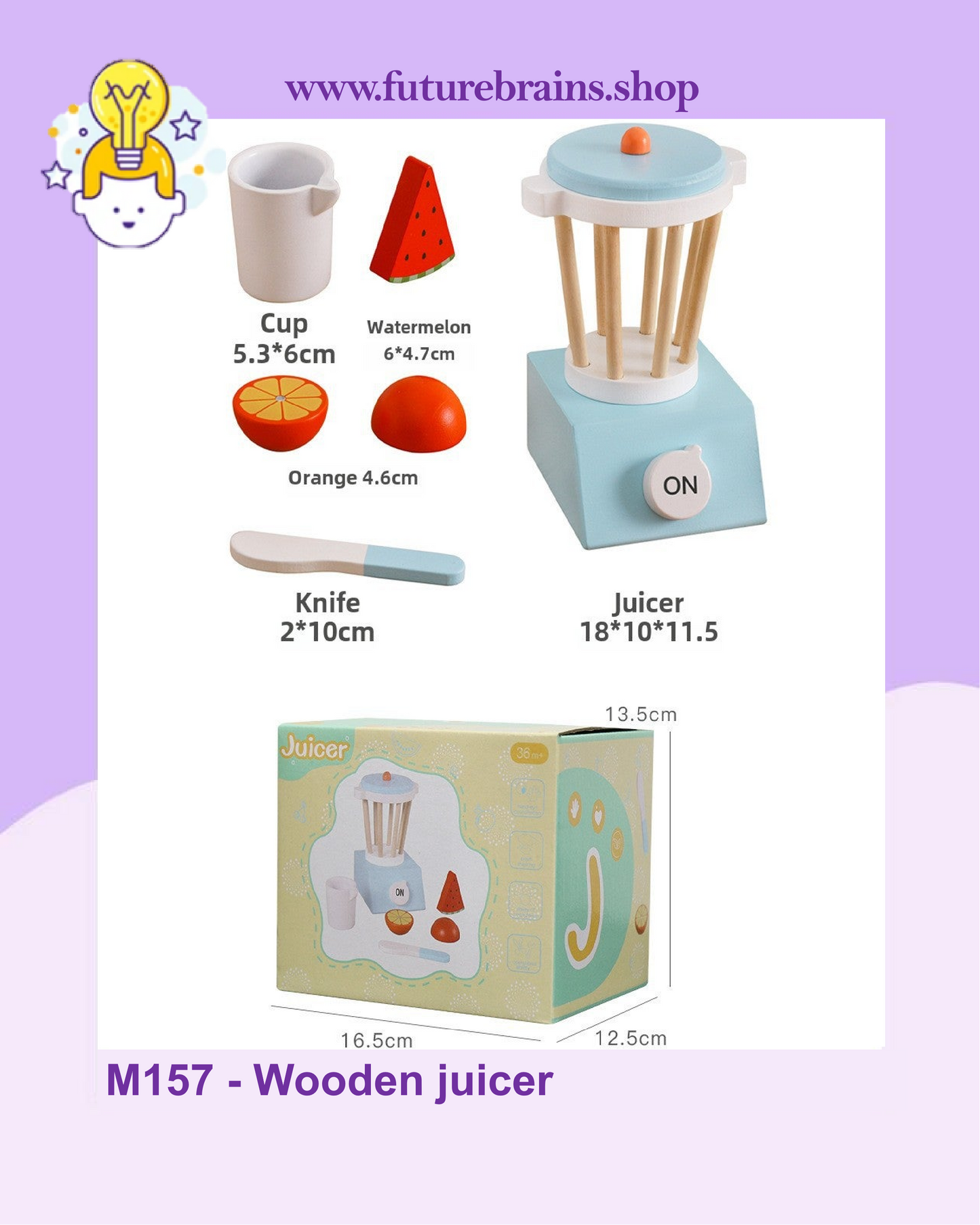 M157 - Wooden juicer
