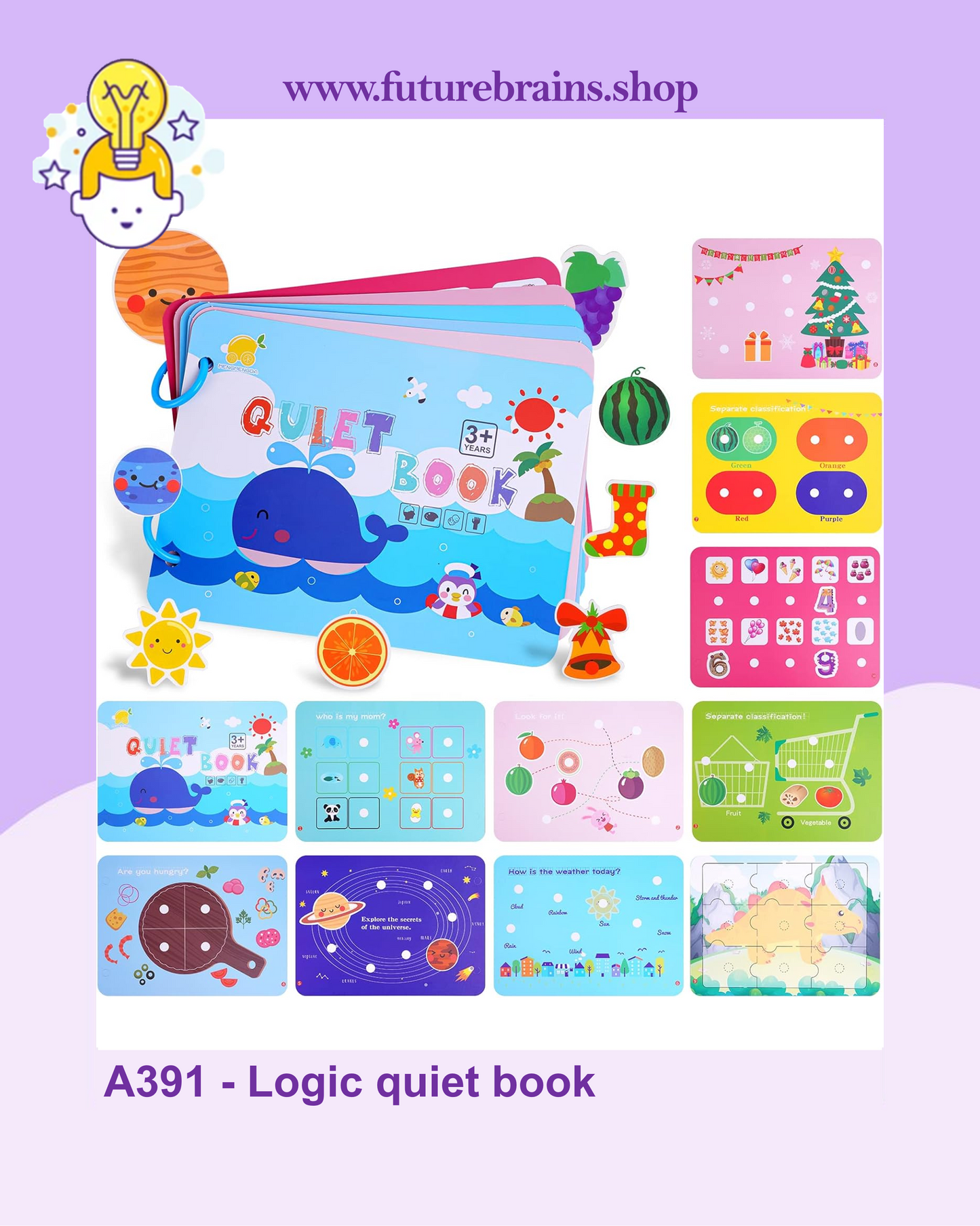 A391 - Logic quiet book