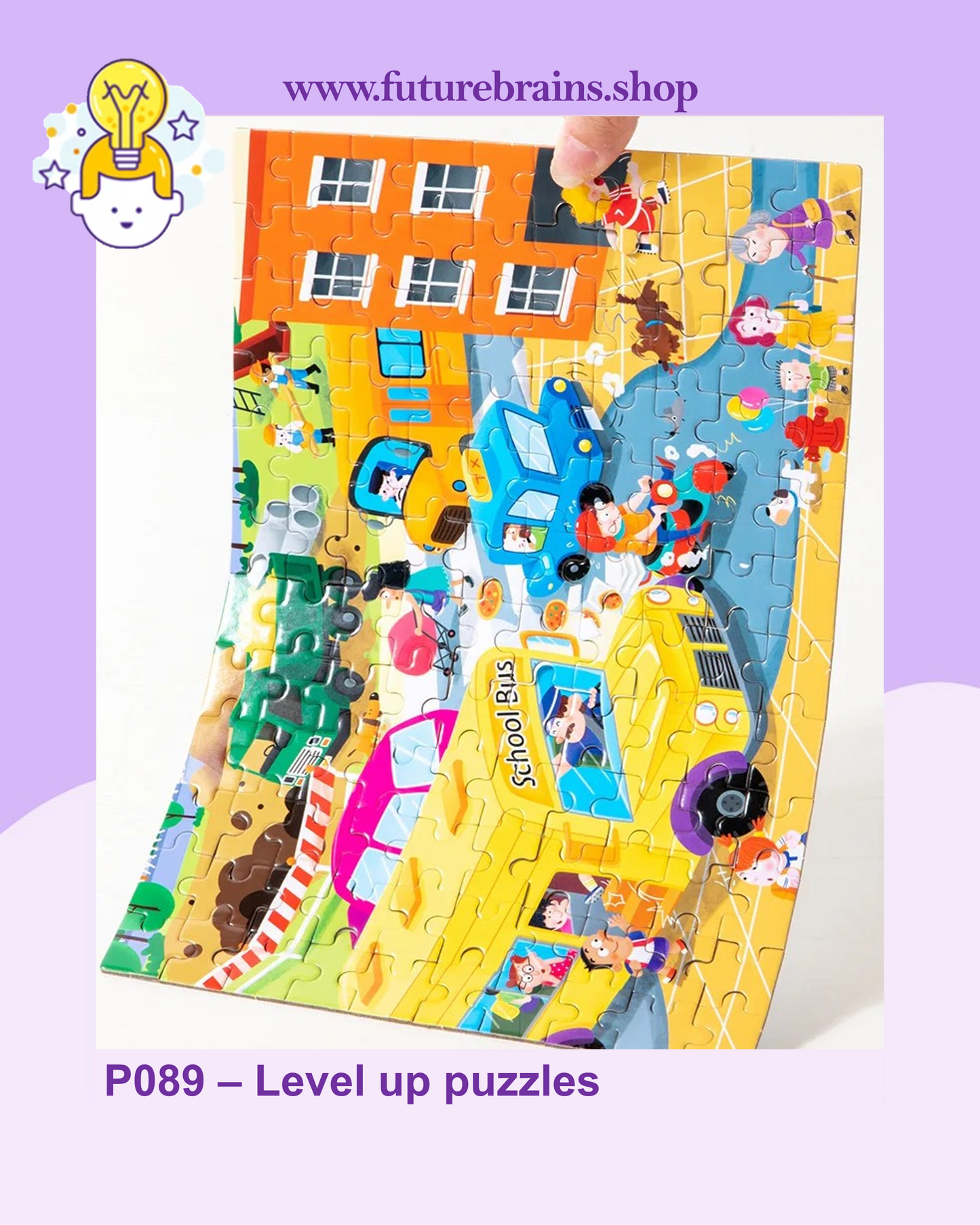 P089 - Level up puzzles - Traffic (level 6)