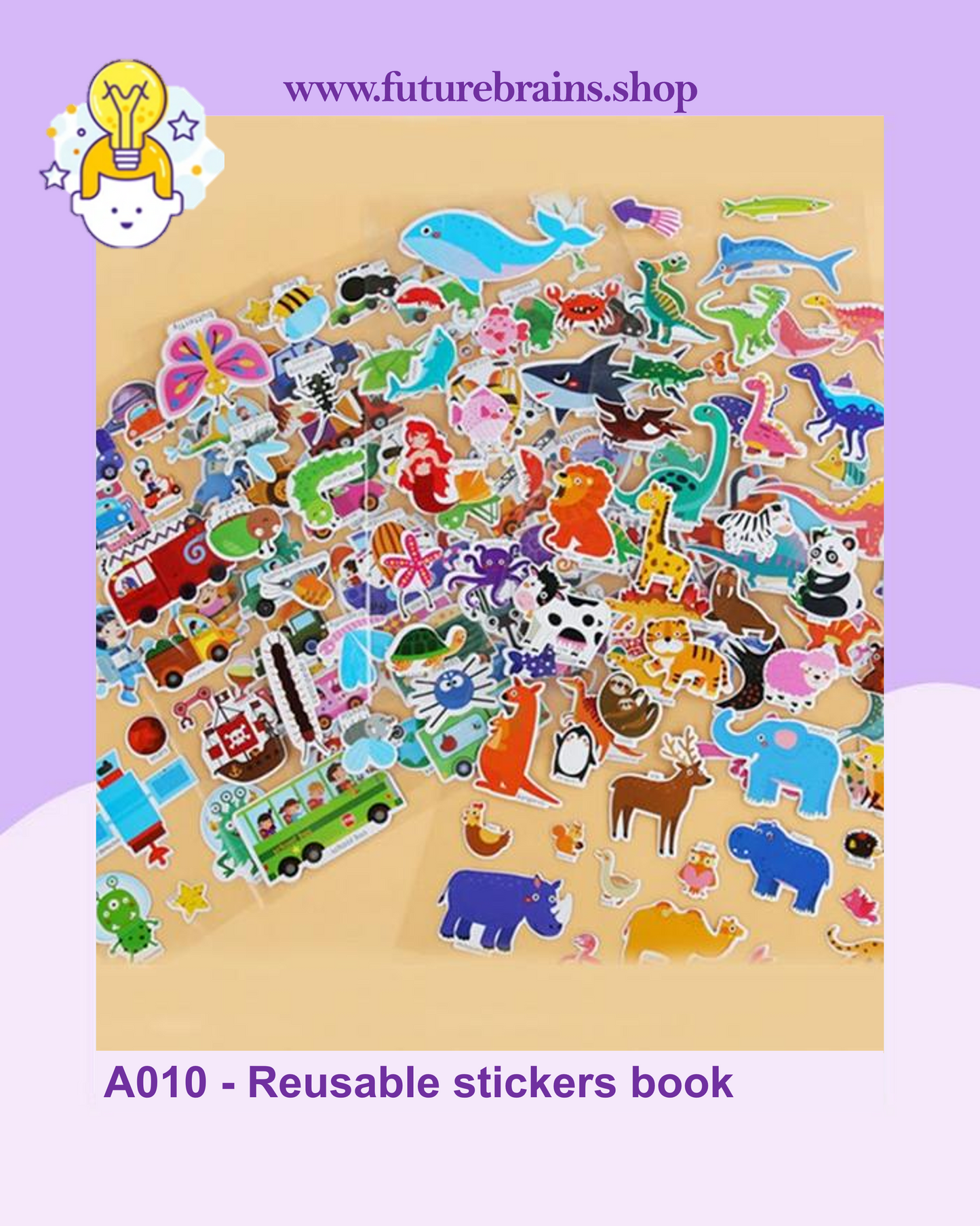 A010 - Reusable stickers book