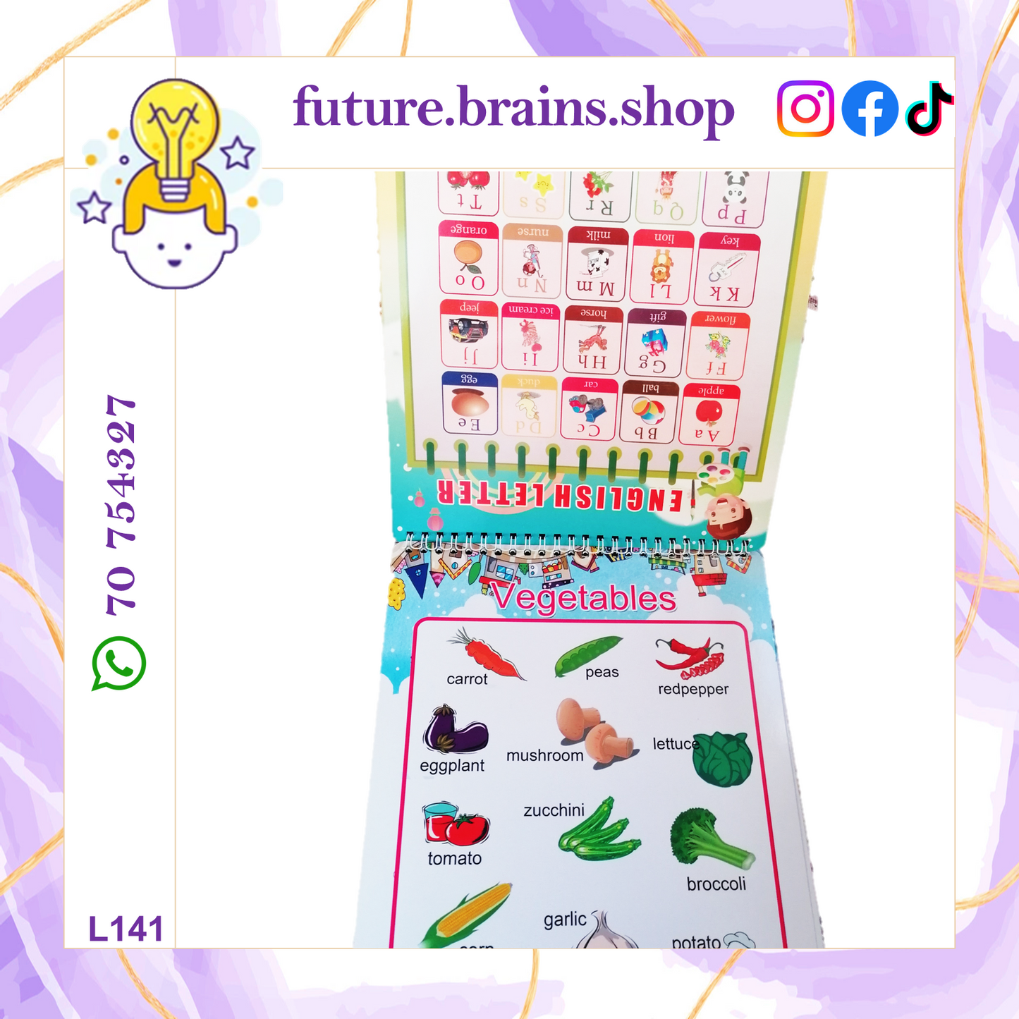 L141 - Infants learning wall map