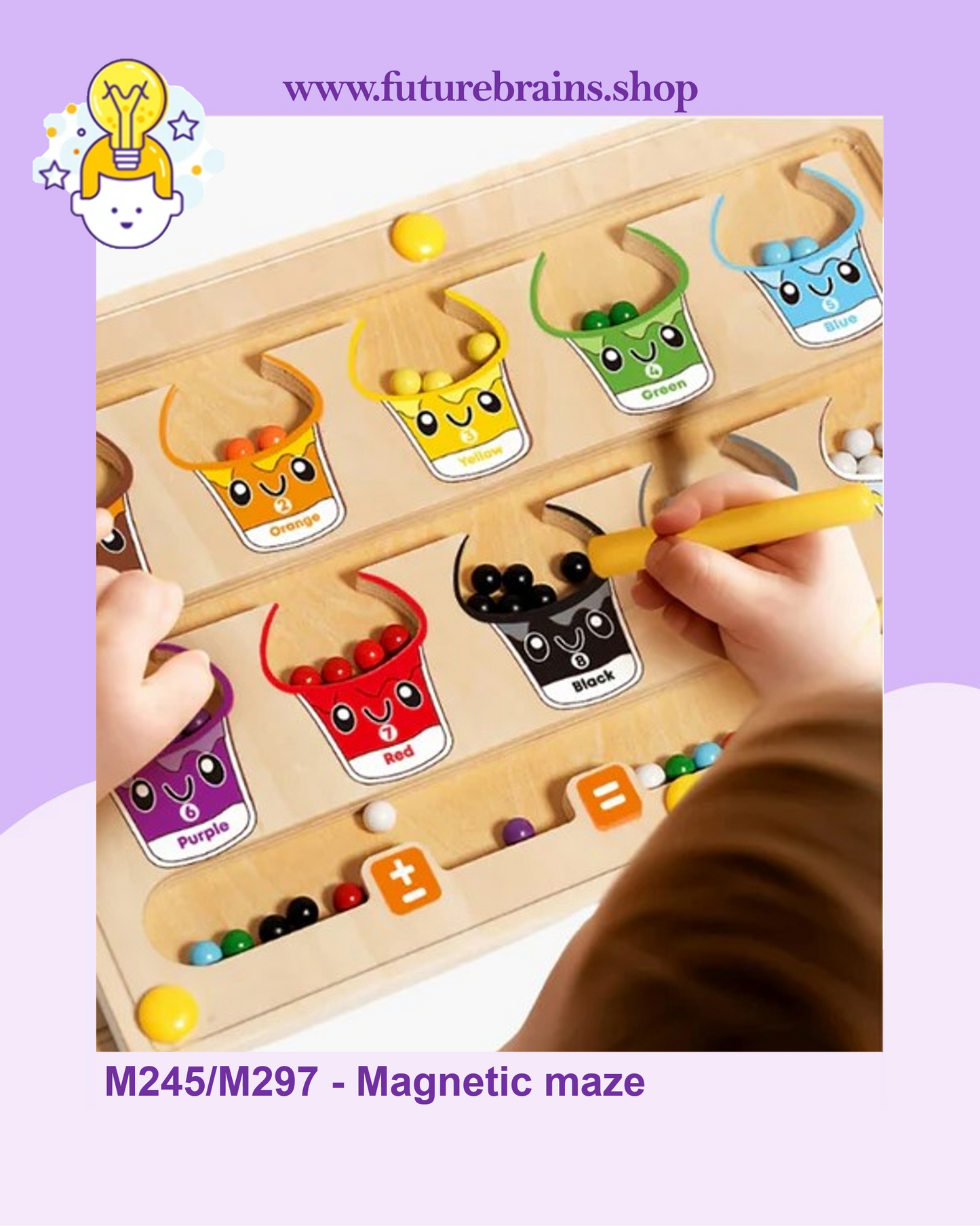 Magnetic maze