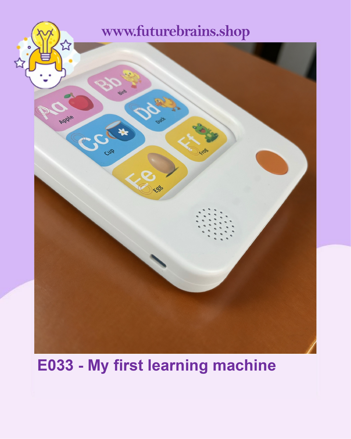E033 - My first learning machine