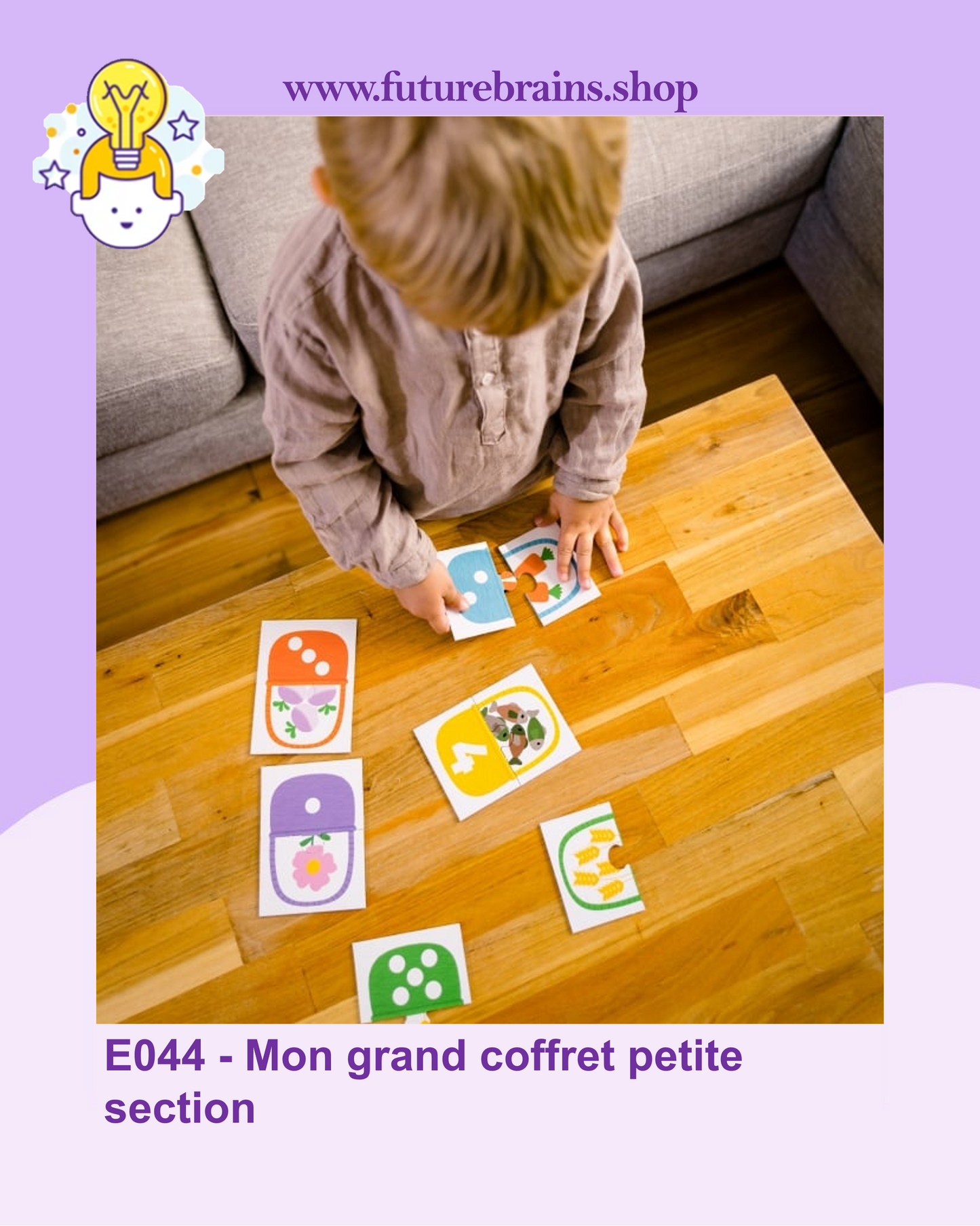 E044 - La petite ecole - Mon grand coffret petite section
