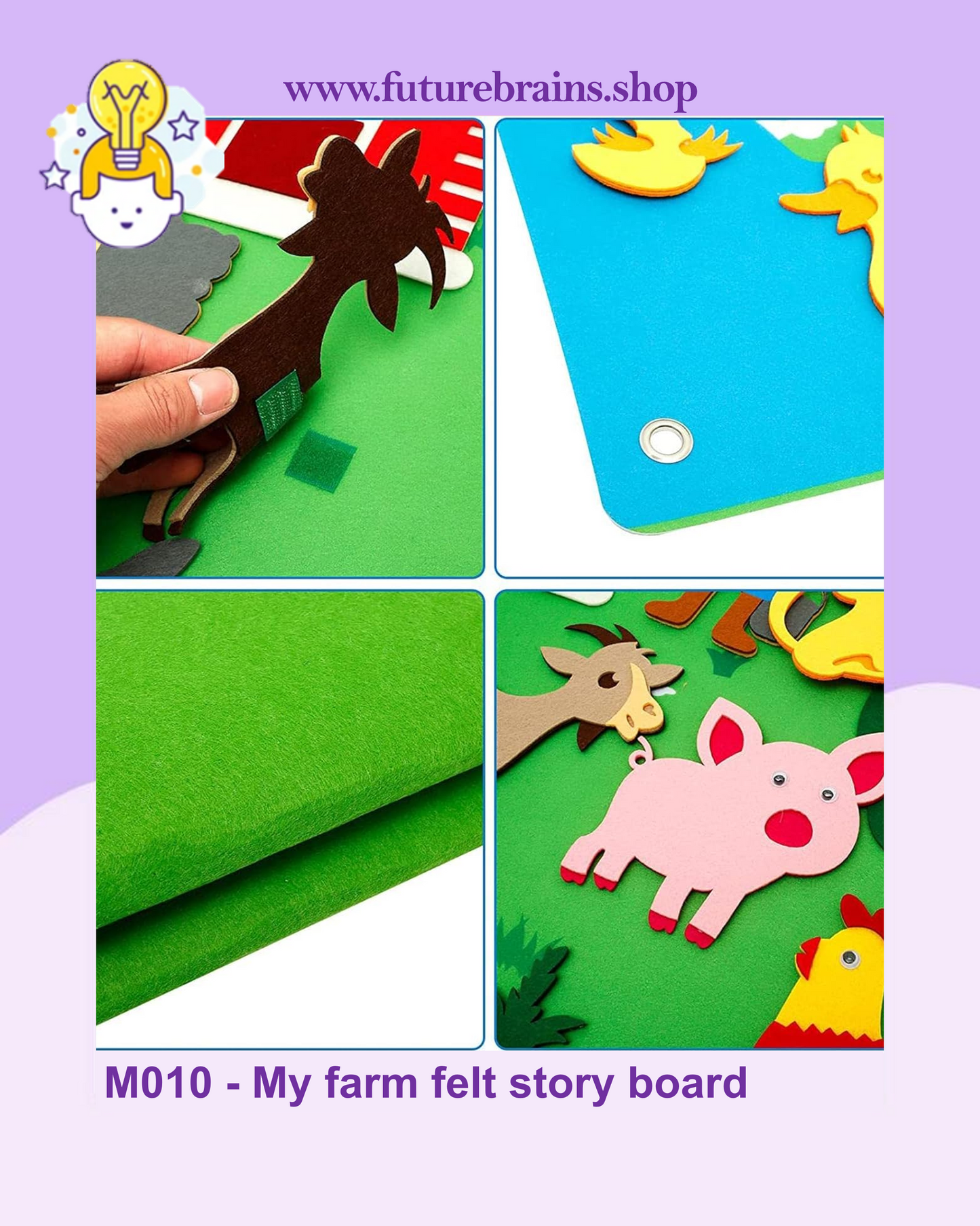 M010 - My farm felt story board