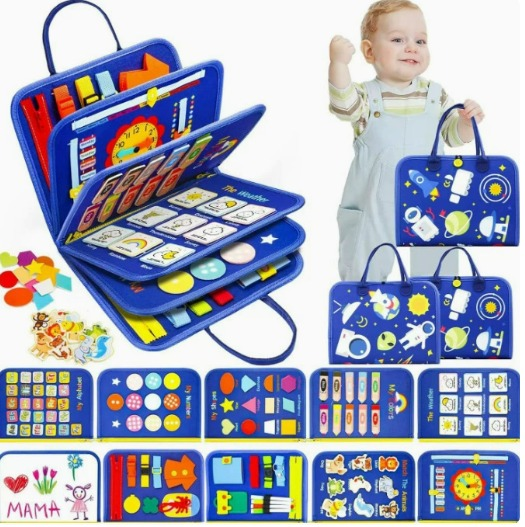 M011 - Felt Busy Board Book