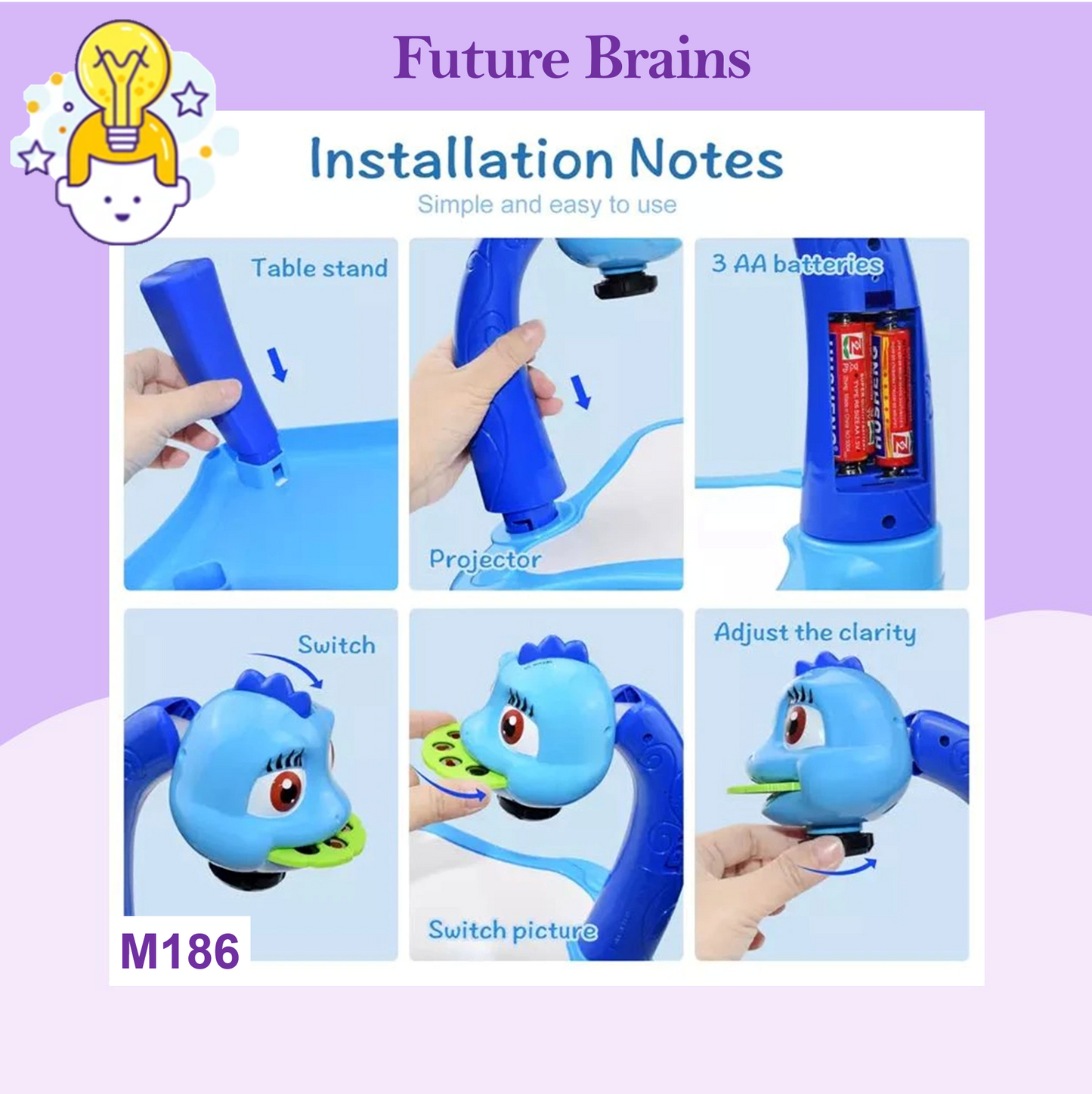 M186 - Projector painting