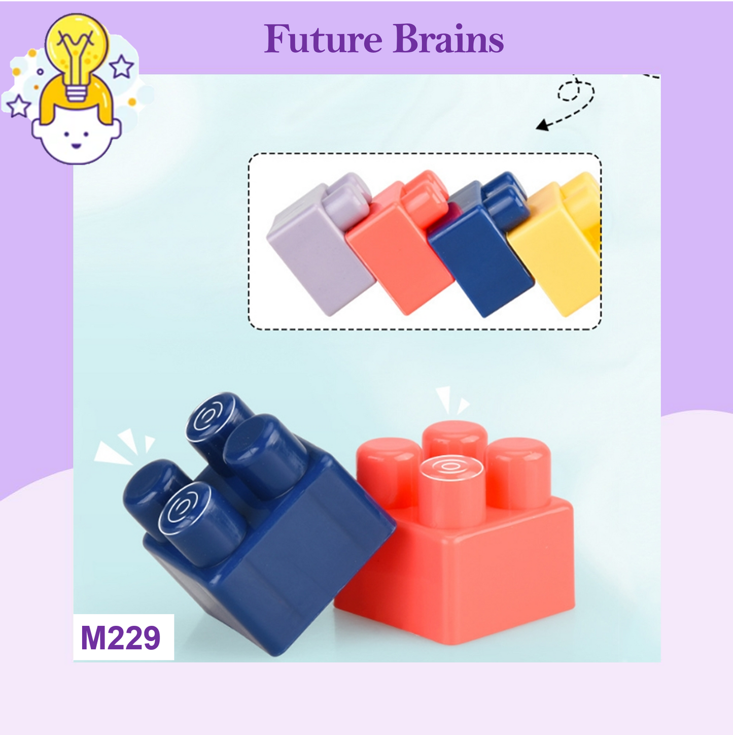 M229 - 100 pcs plastic building blocks