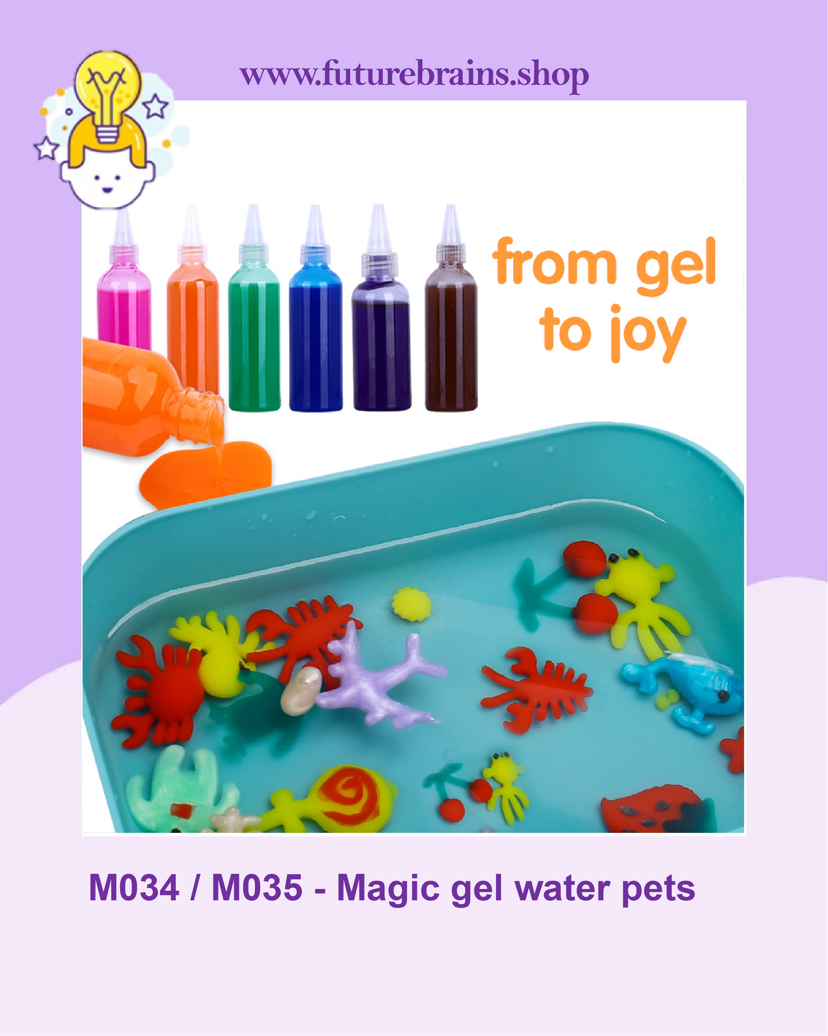 Magic gel water pets