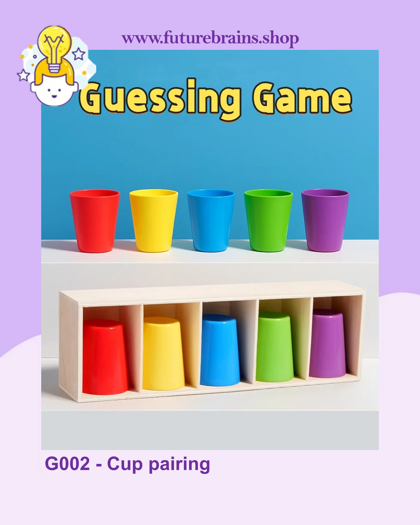 G002 - Cup pairing (Colors memory game)
