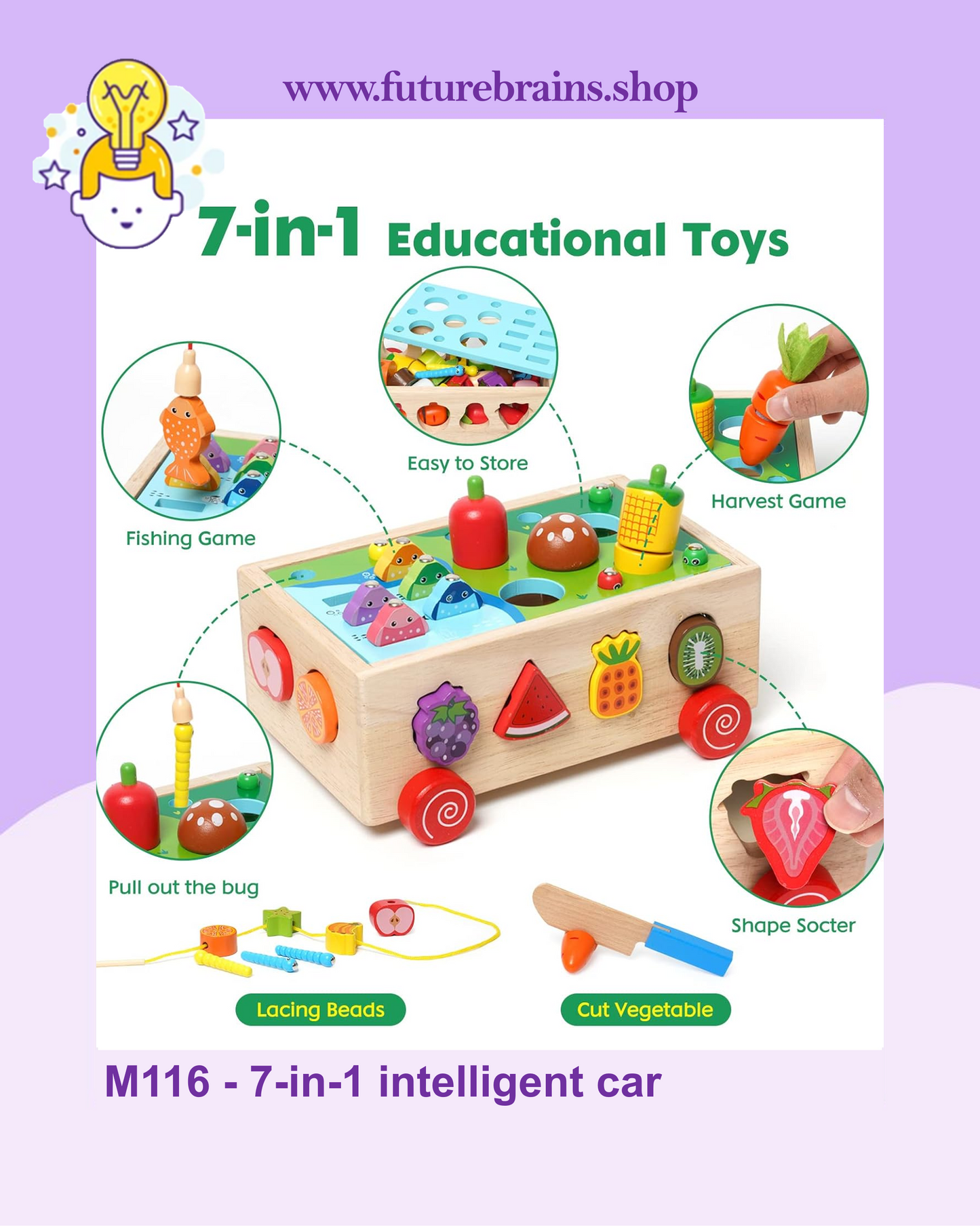M116 - 7-in-1 intelligent car