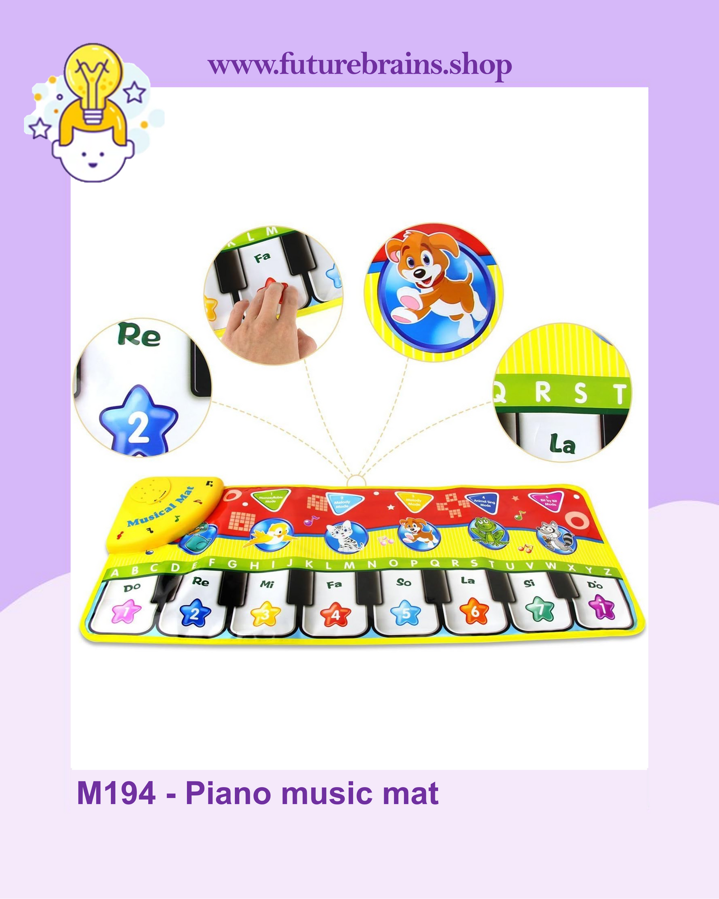 M194 - Piano music mat