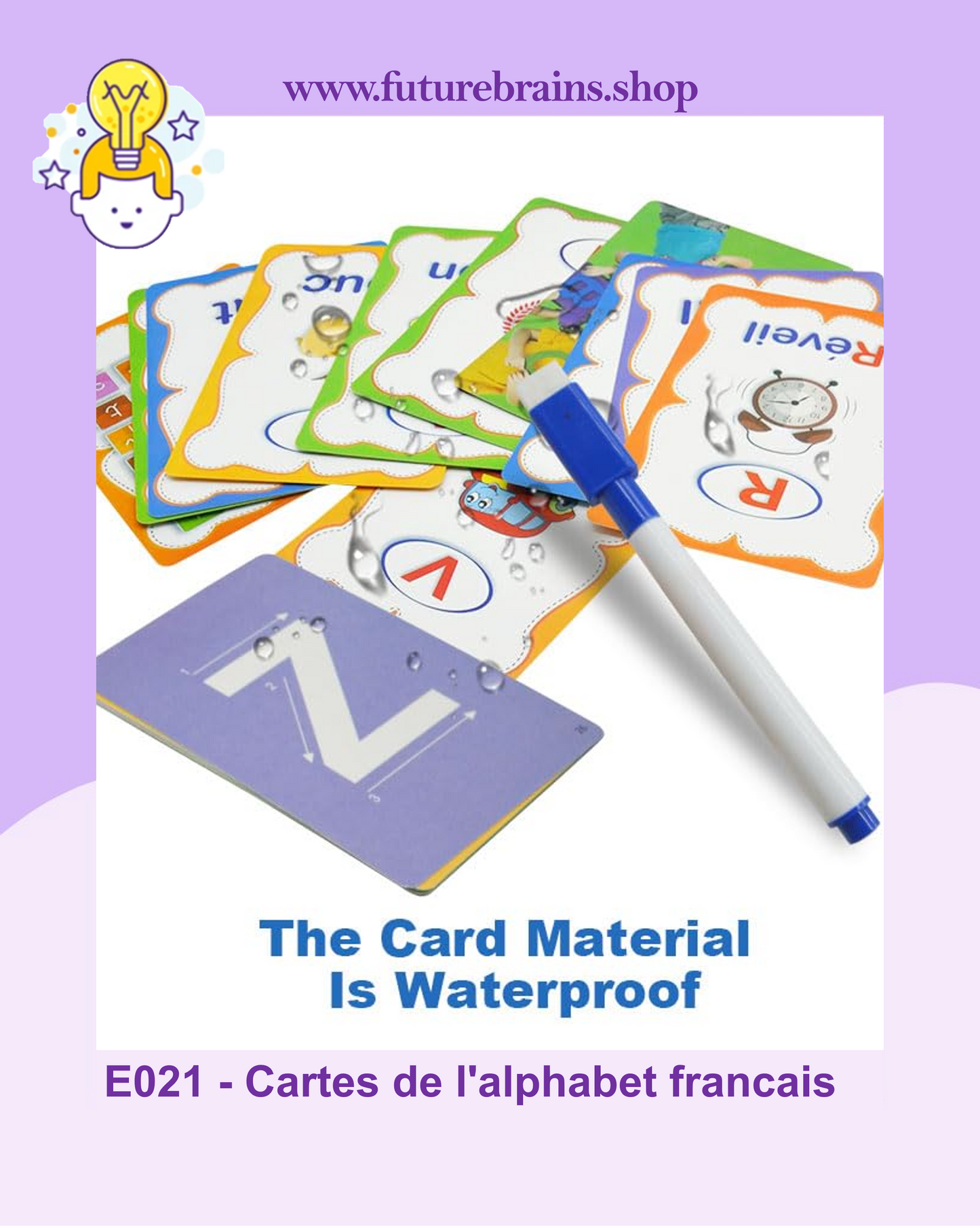 E021 - Cartes de l'alphabet francais