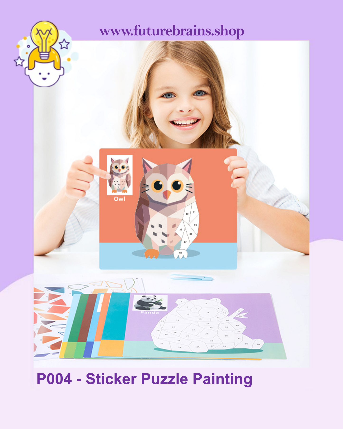 P004 - Sticker Puzzle Painting