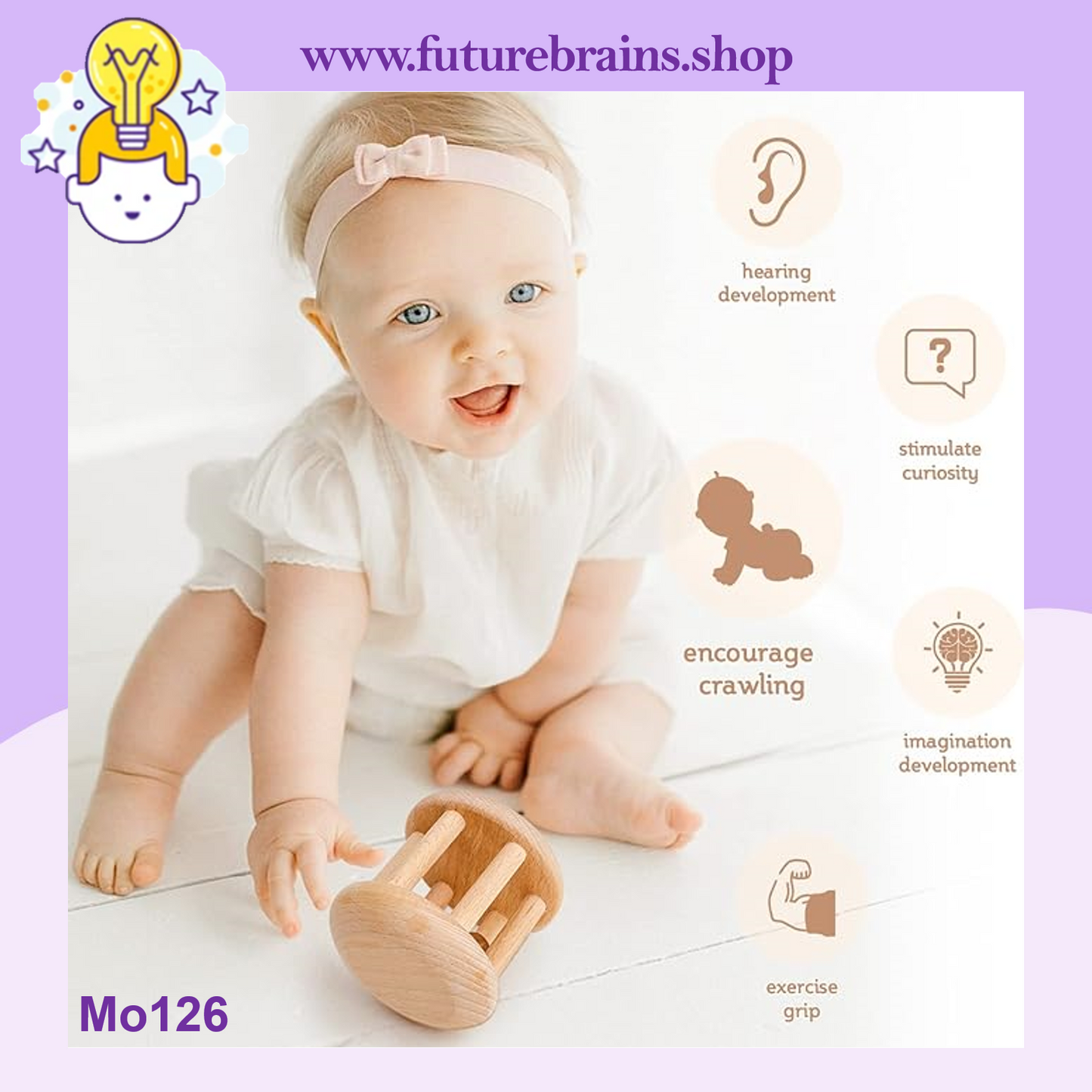 Mo126 - Montessori infant bell