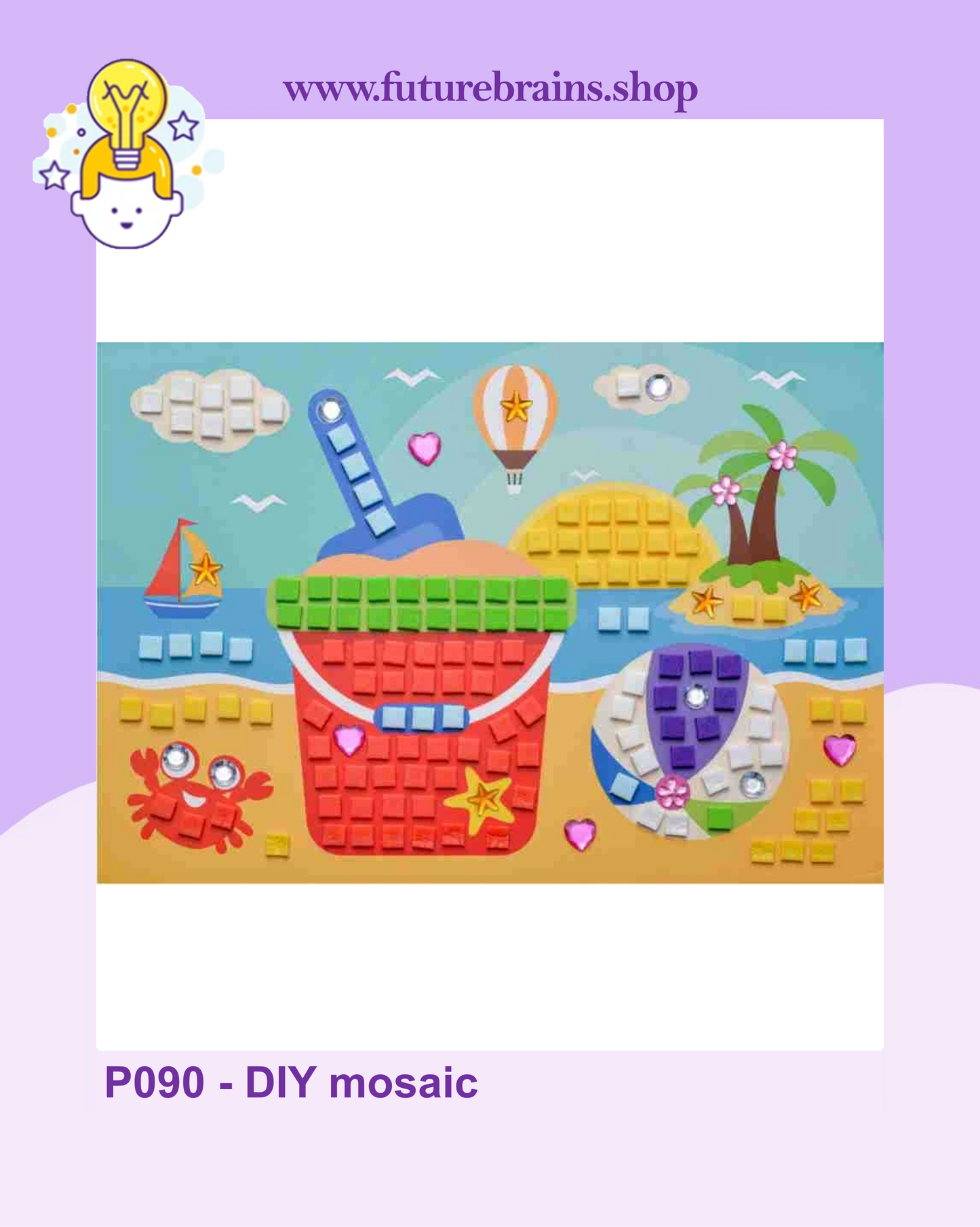 P090 - DIY mosaic (buy 5 and get 5% off)