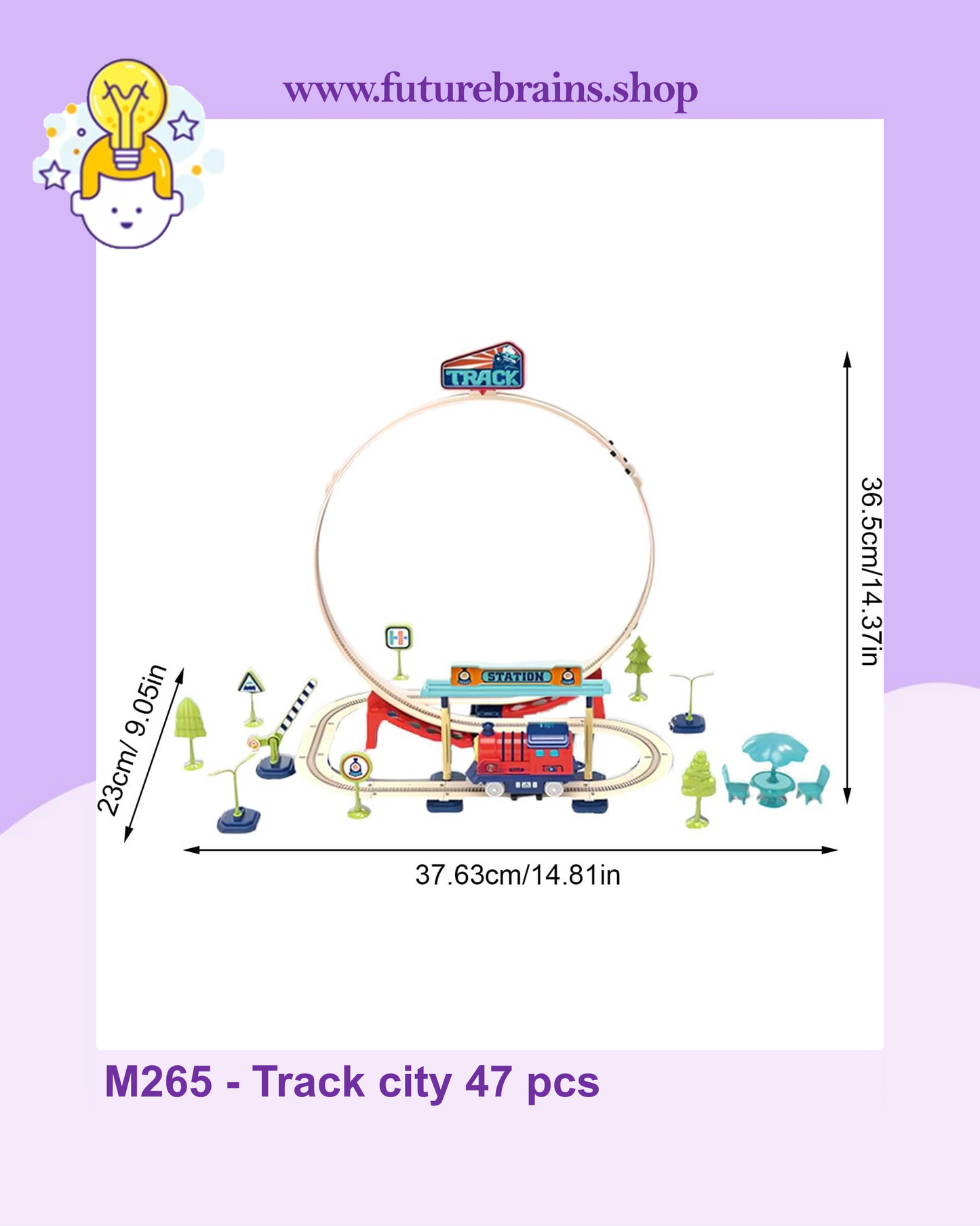 M265 - Track city 47 pcs