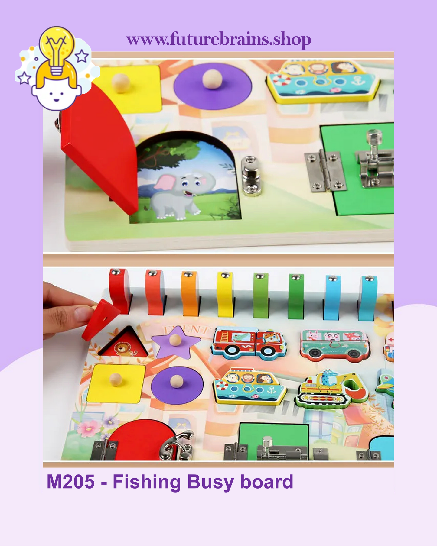 M205 - Fishing Busy board