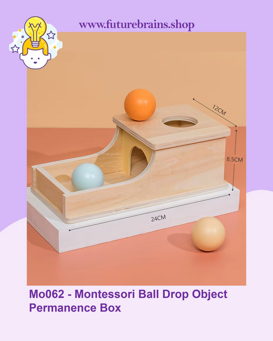 Mo025 - Montessori ball drop box