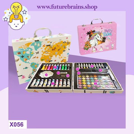 X056 - 85 pcs coloring kit model 2