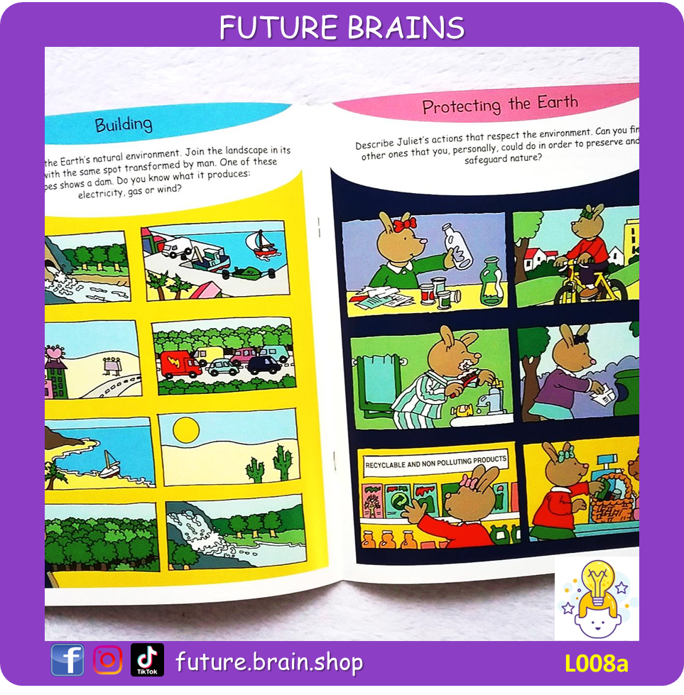 L008 - Let’s learn with Juliet the Earth and the human beings / J’apprends avec Jasmine la Terre et l’homme