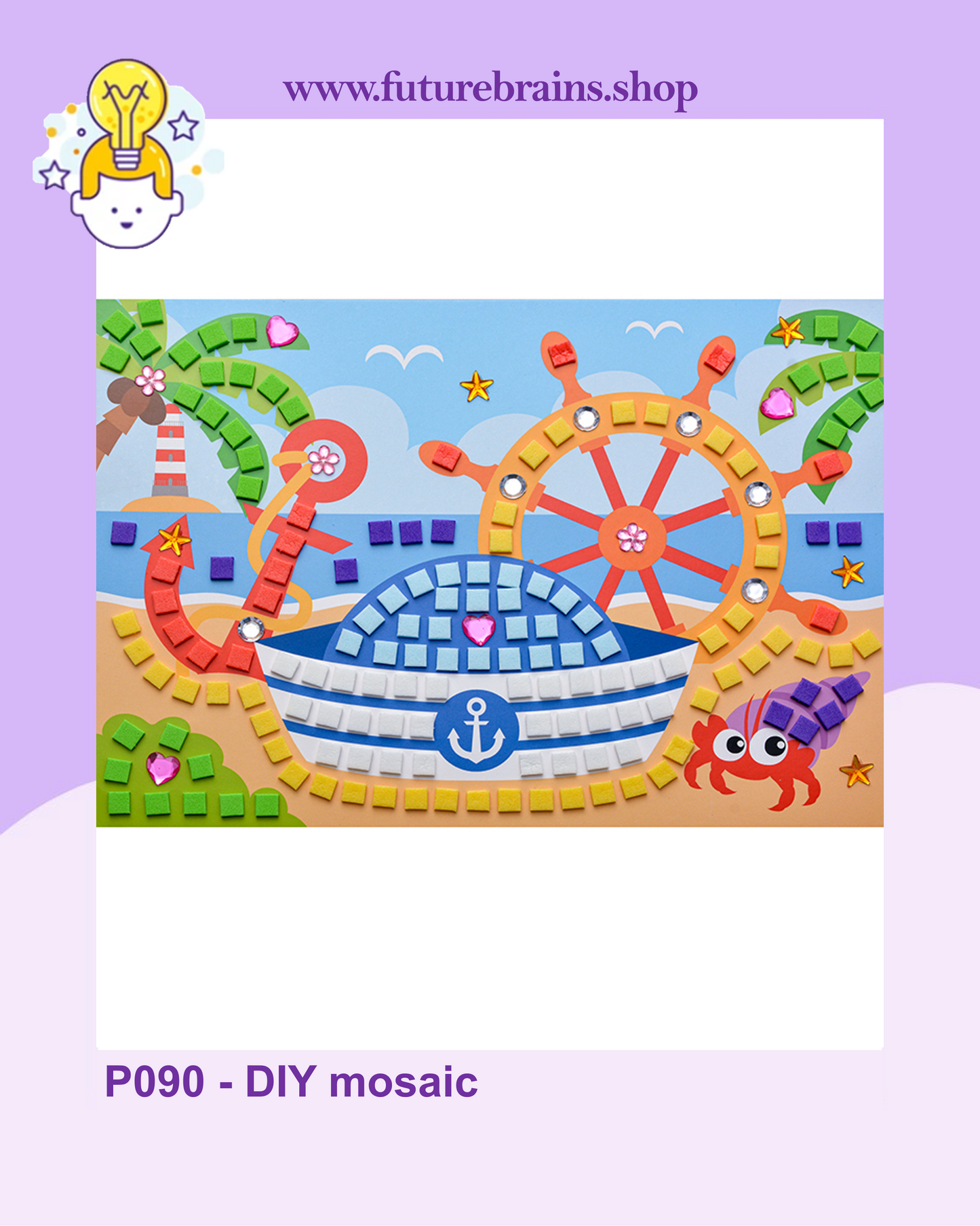 P090 - DIY mosaic (buy 5 and get 5% off)