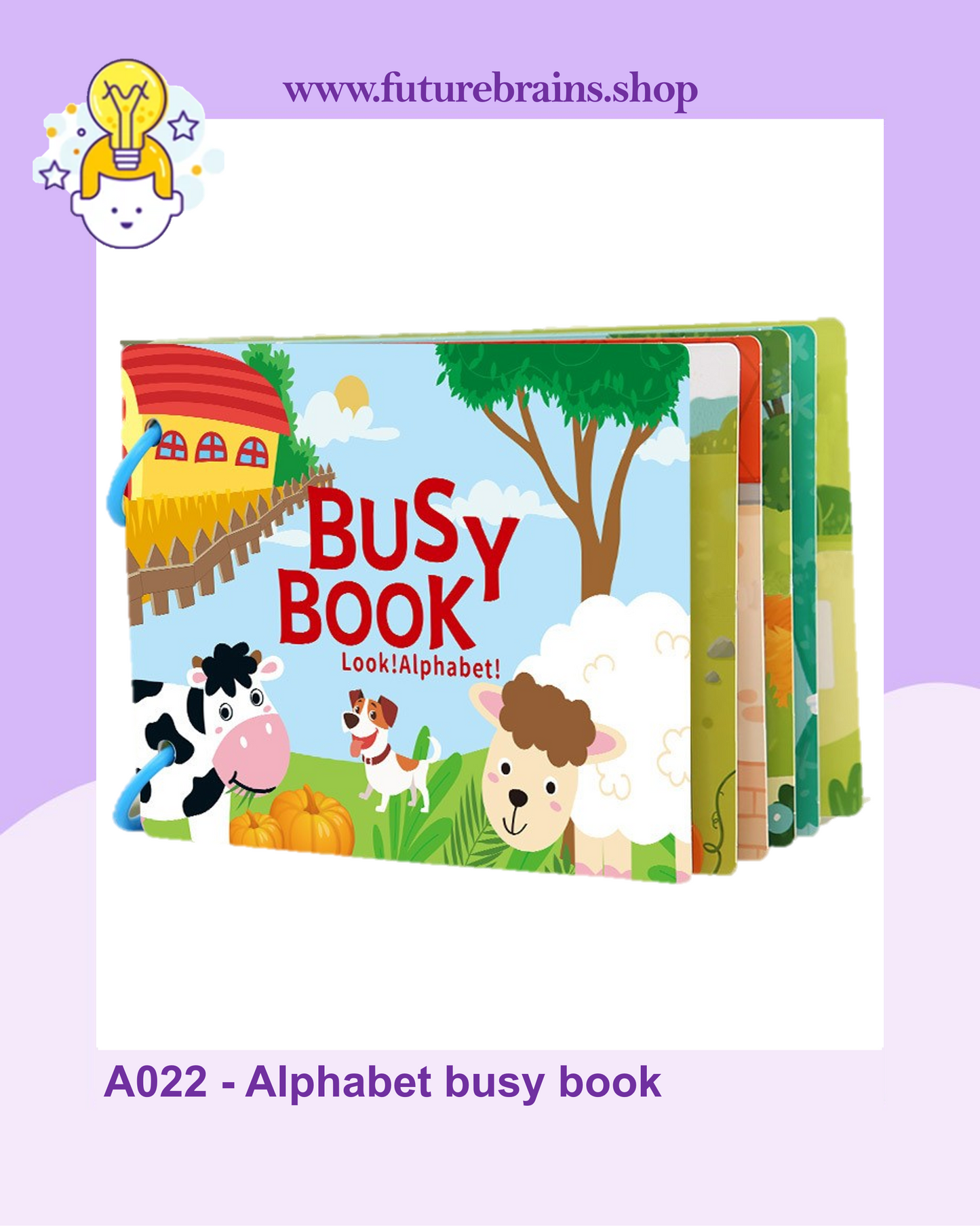 A022 - Alphabet busy book