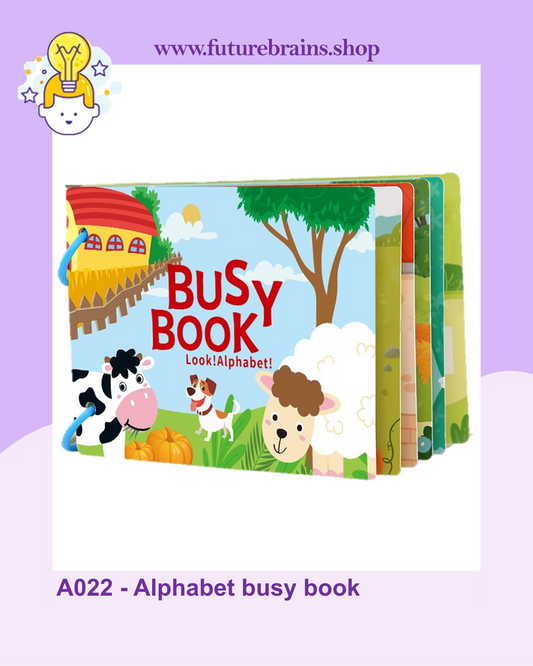 A022 - Alphabet busy book
