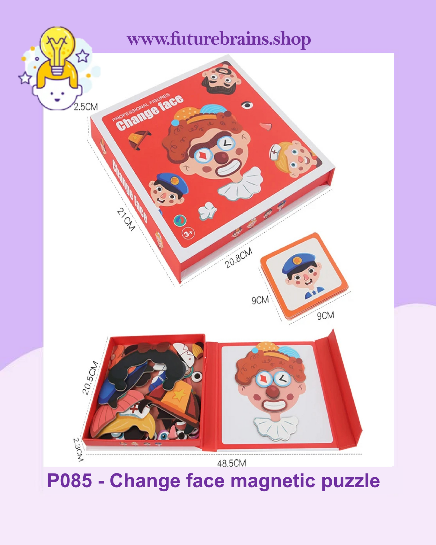 P085 - Change face magnetic puzzle