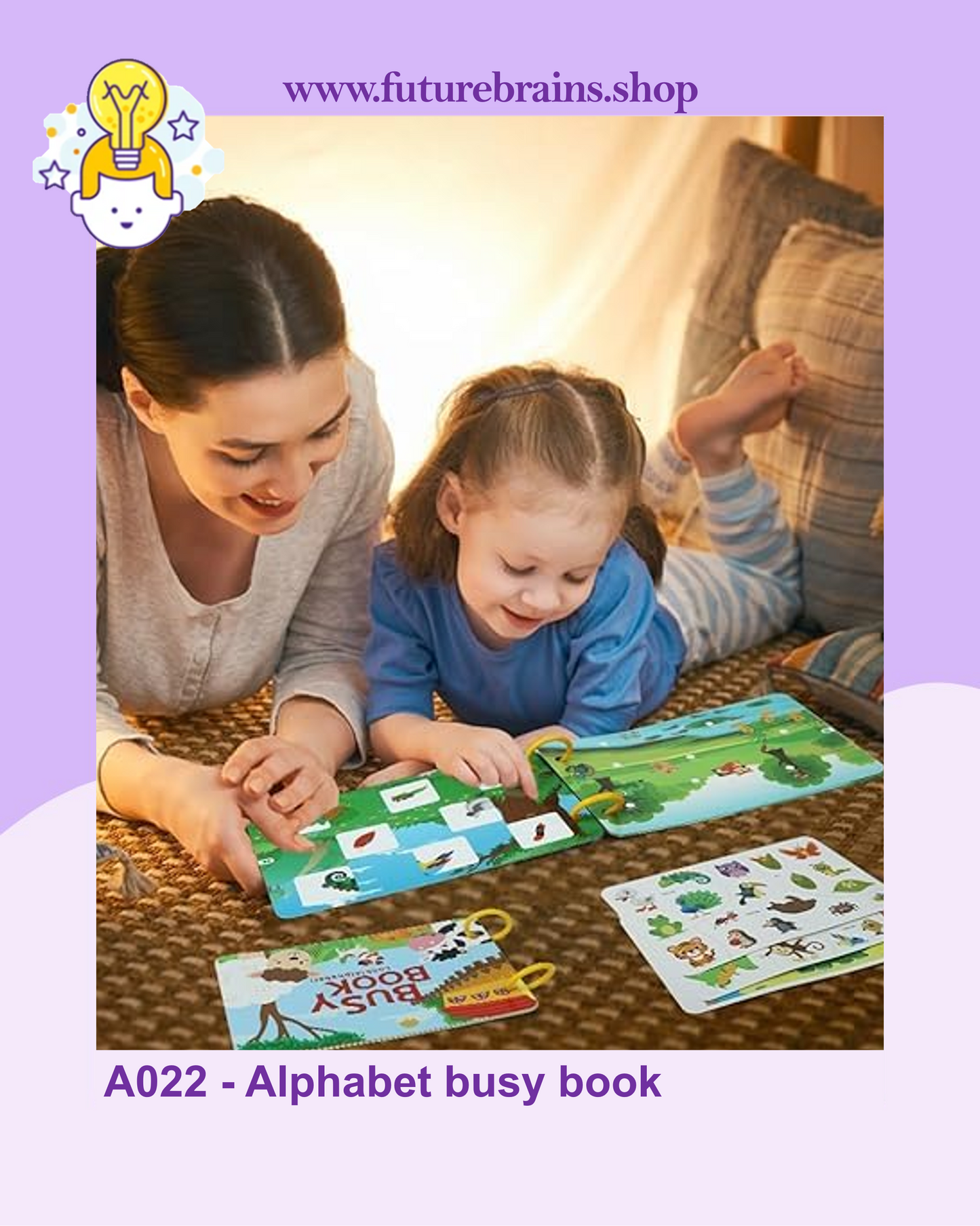 A022 - Alphabet busy book