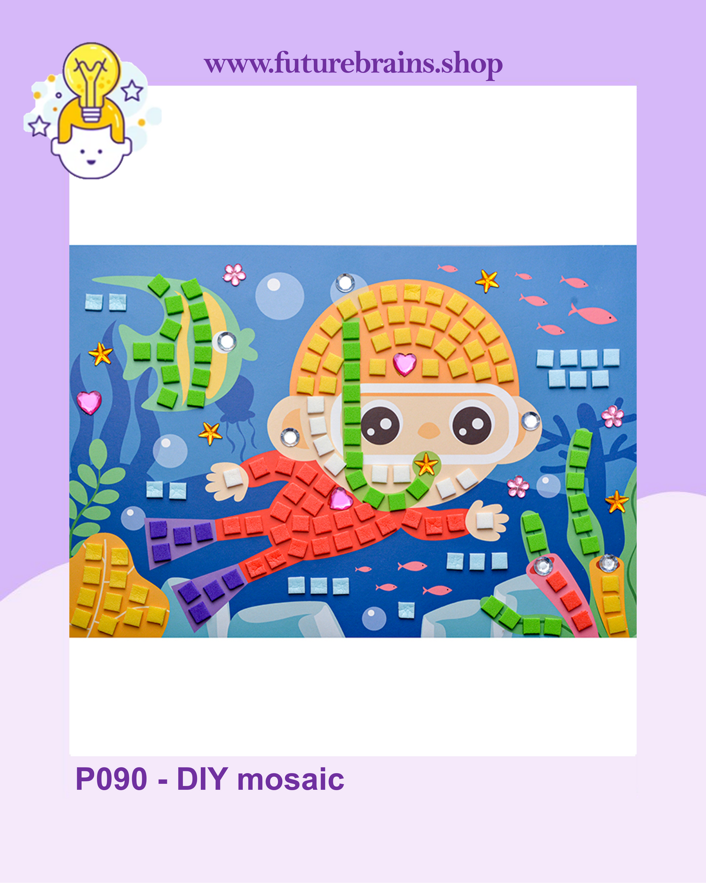 P090 - DIY mosaic (buy 5 and get 5% off)