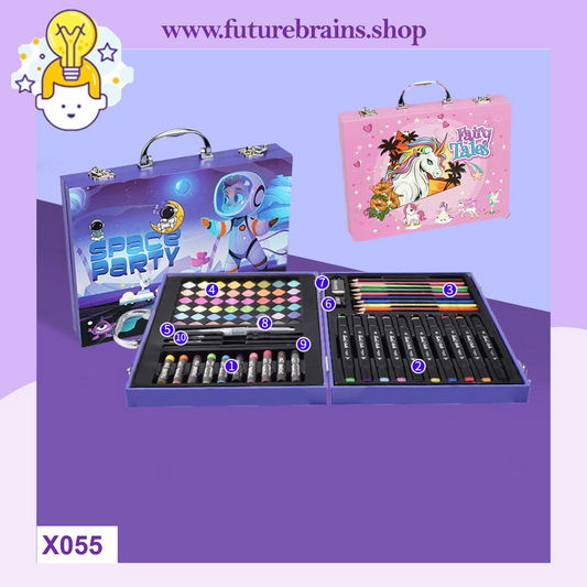 X055 - 85 pcs coloring kit model 1