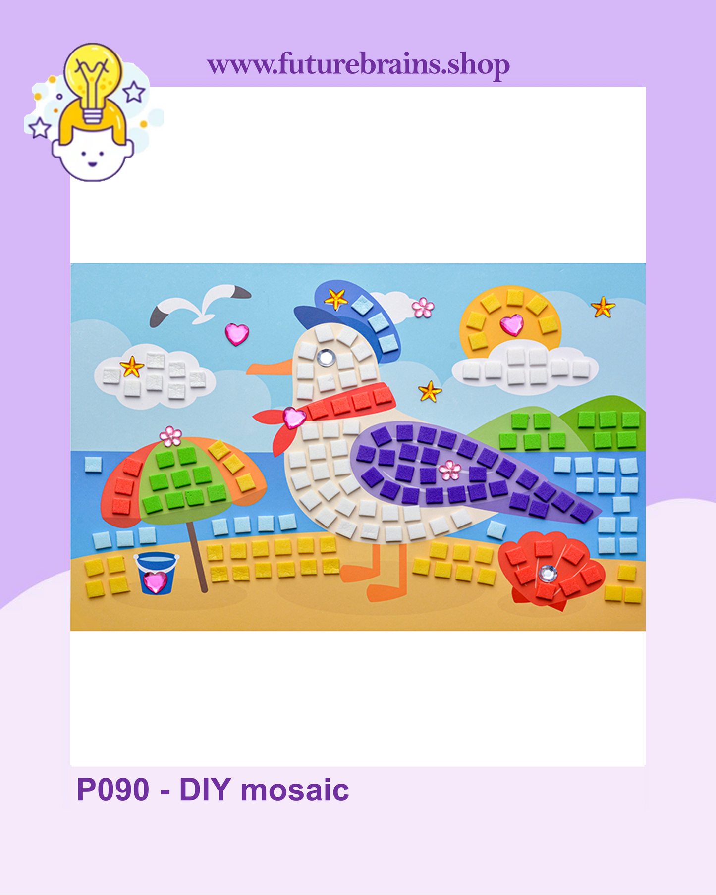 P090 - DIY mosaic (buy 5 and get 5% off)