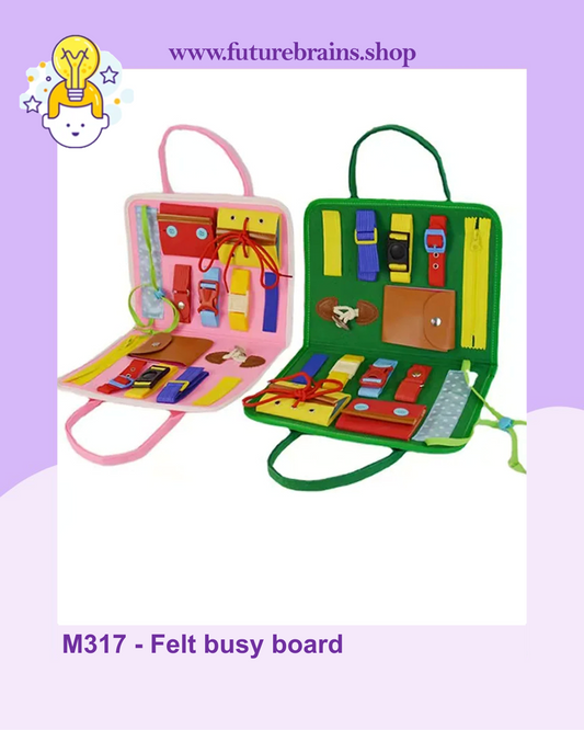 M317 - Felt busy board