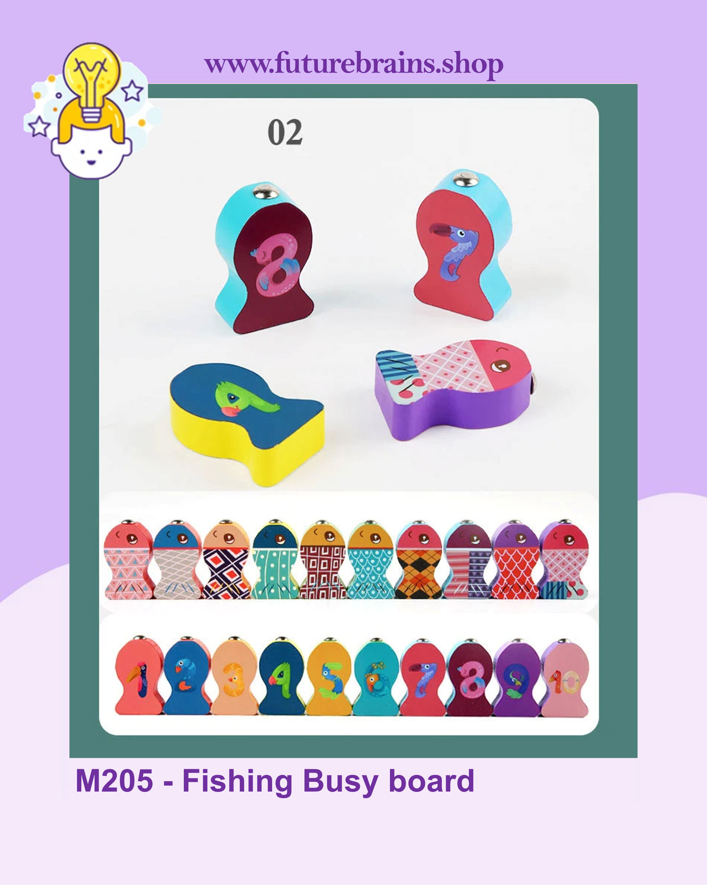 M205 - Fishing Busy board
