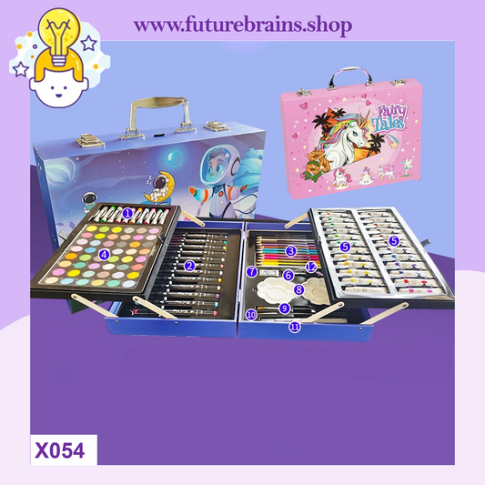 X054 - 145 pcs coloring kit