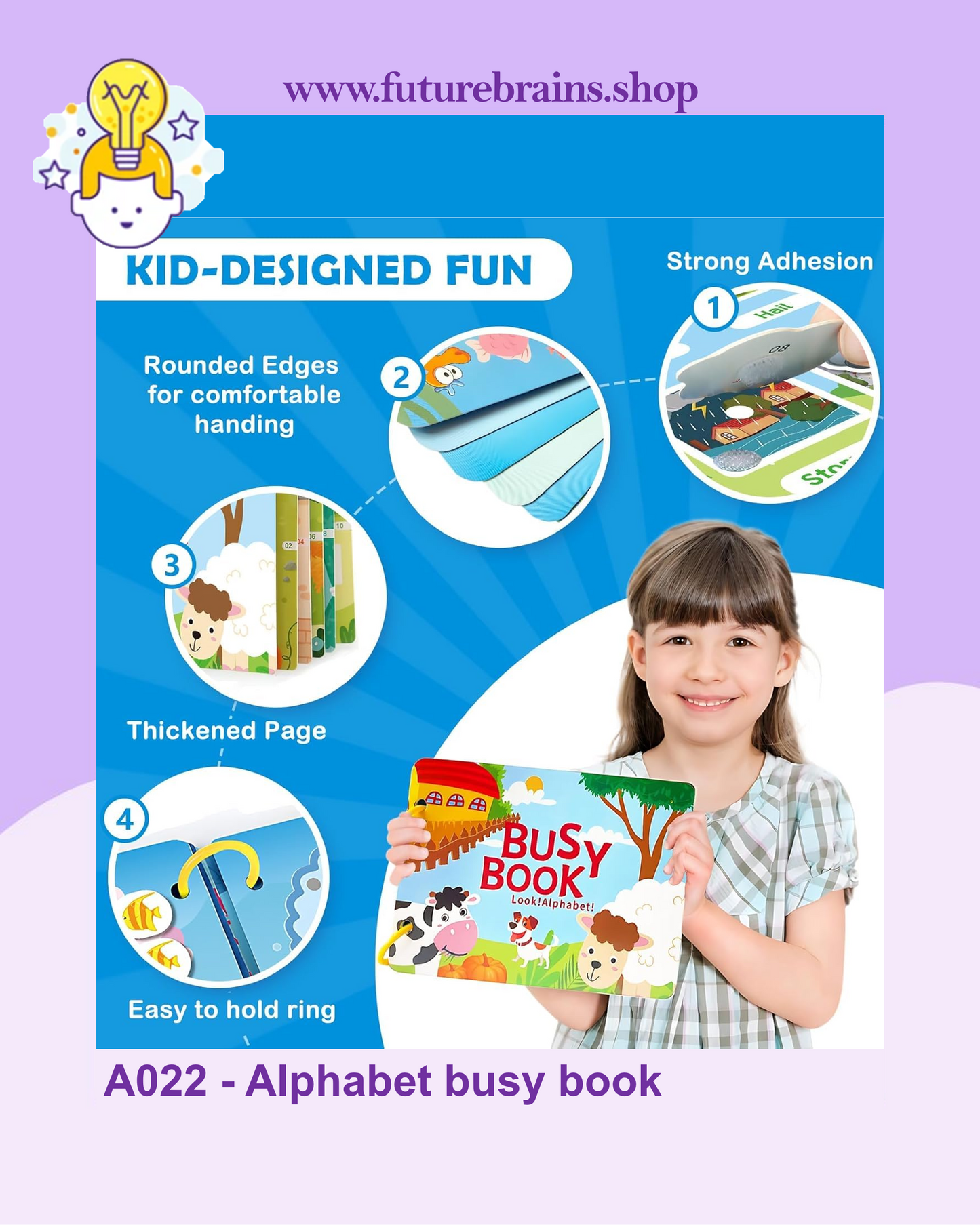 A022 - Alphabet busy book