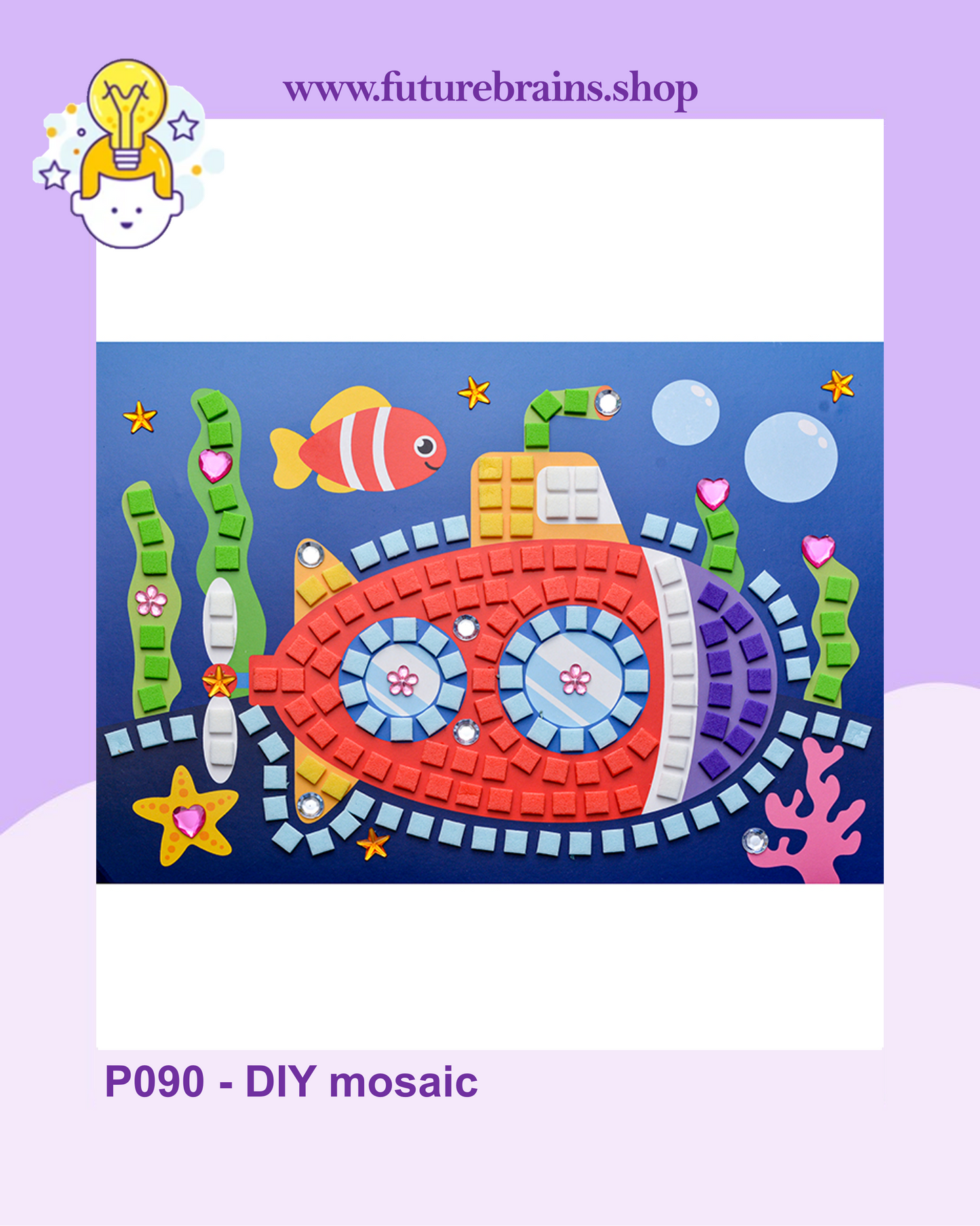 P090 - DIY mosaic (buy 5 and get 5% off)