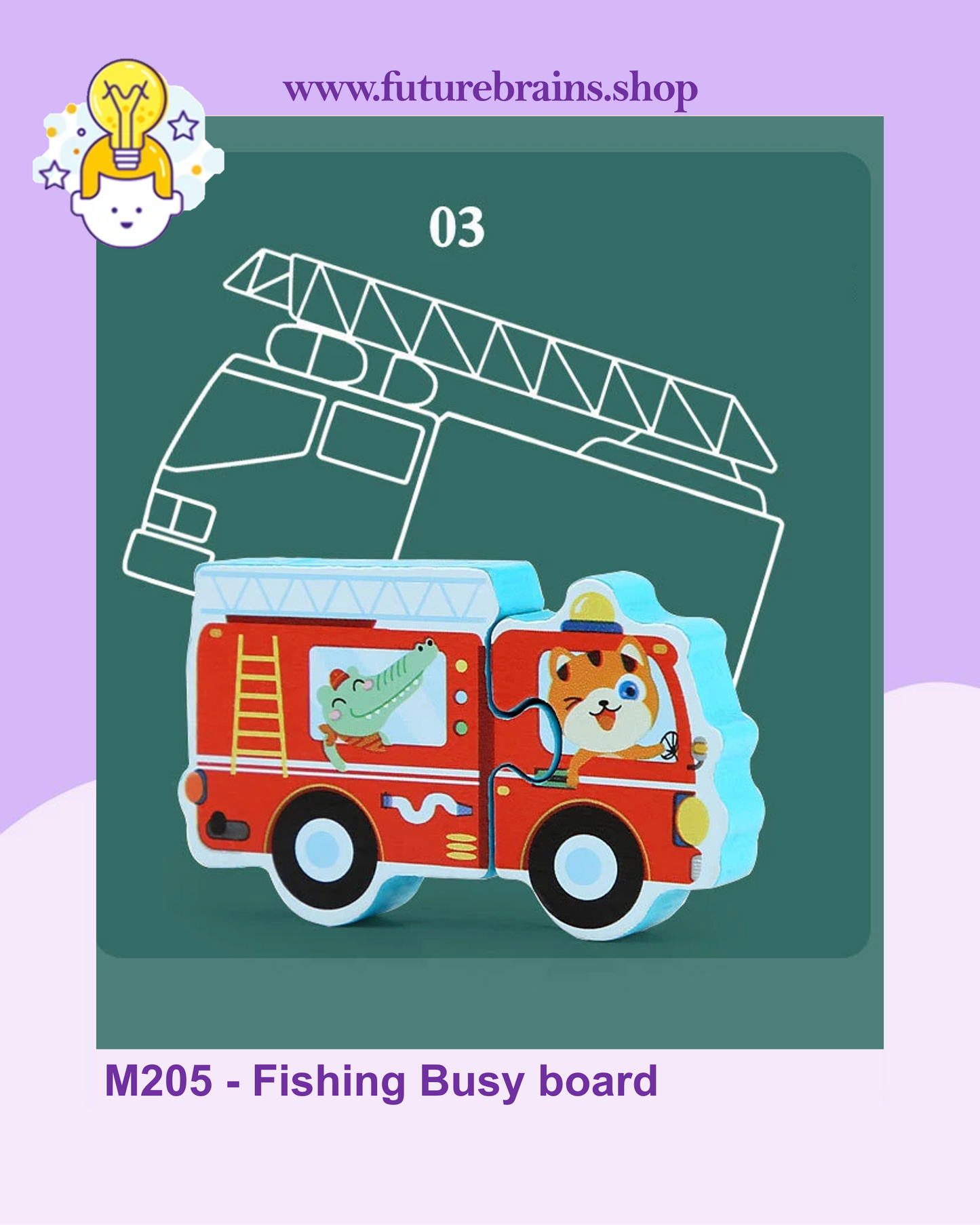 M205 - Fishing Busy board