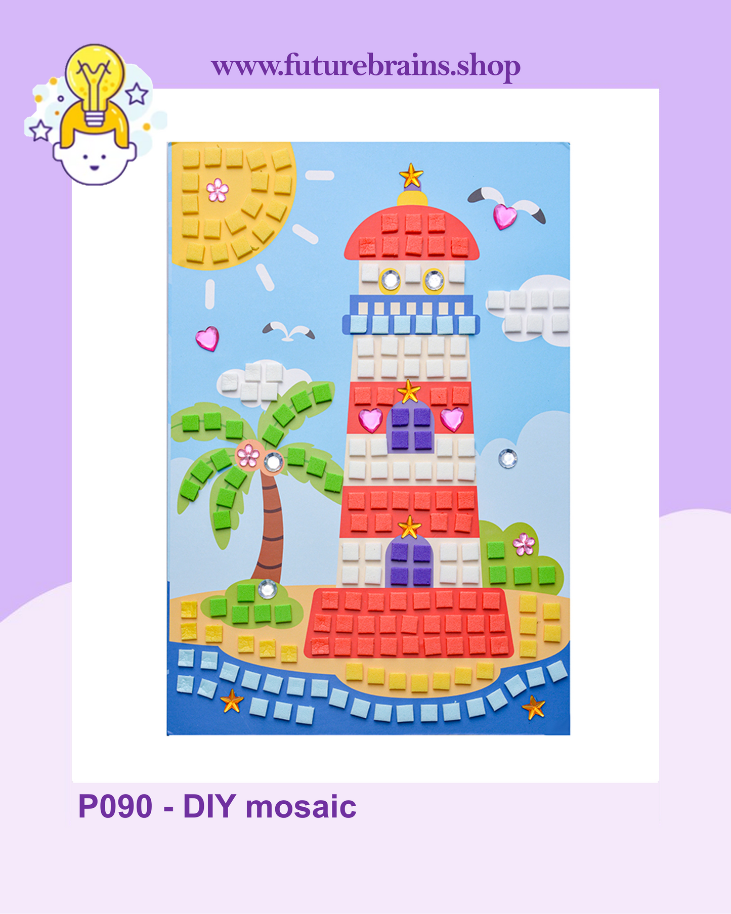 P090 - DIY mosaic (buy 5 and get 5% off)