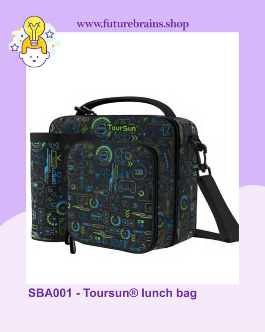 SBA001 - Toursun® lunch bag video games design