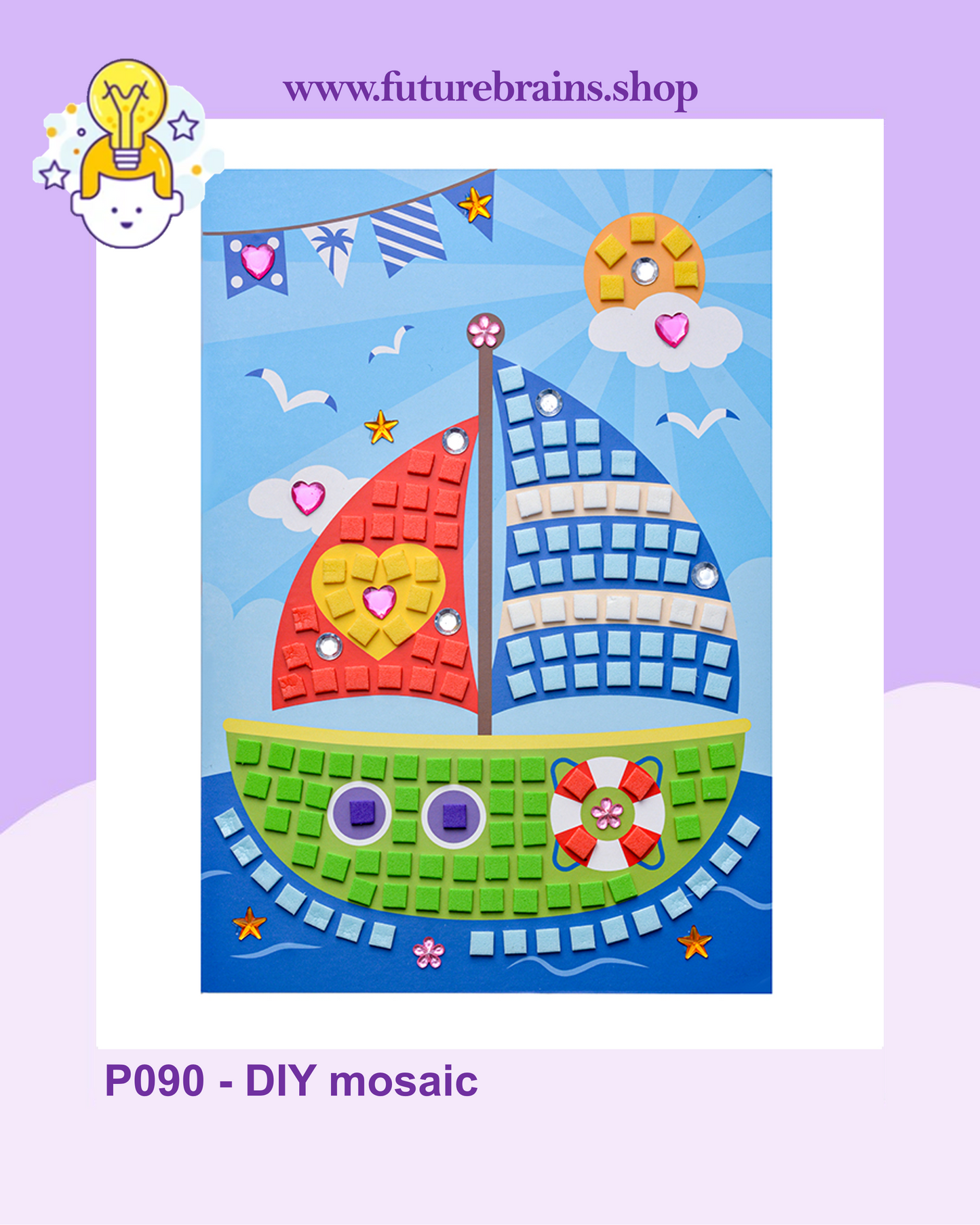 P090 - DIY mosaic (buy 5 and get 5% off)
