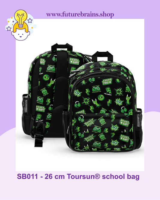 SB011 - 26 cm Toursun® school bag gaming design